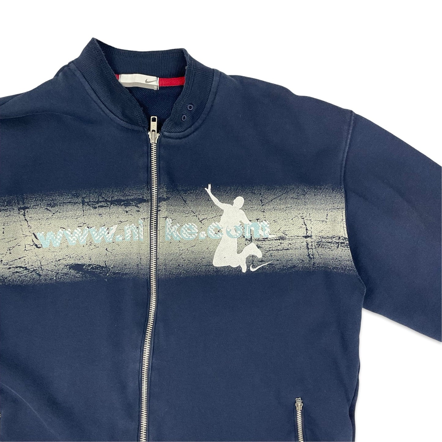 00's Nike Double Zip-up Sweatshirt M L