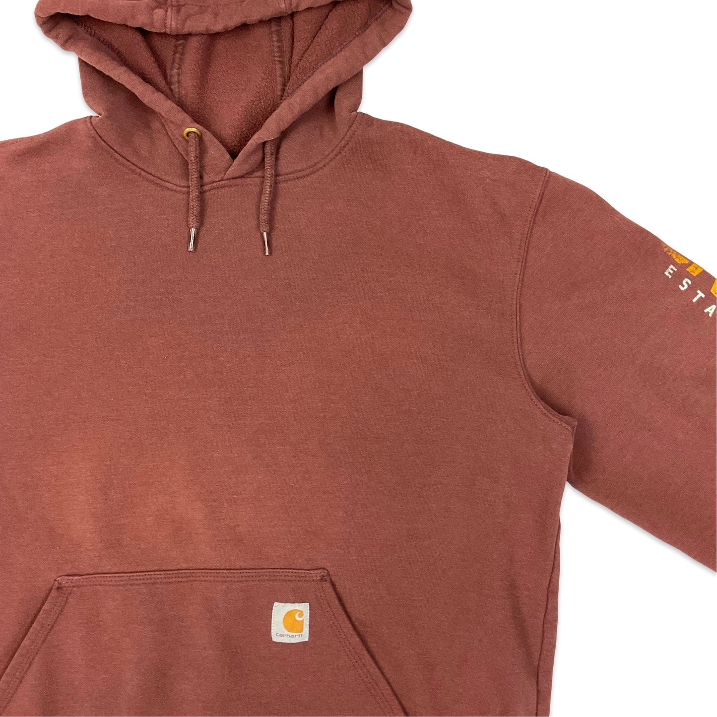 Carhartt Brown Pullover Hoodie XL XXL