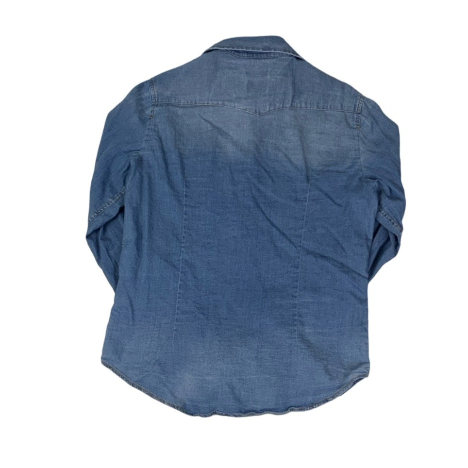 Vintage 90s Levi’s ‘classic fit’ Western Denim Shirt S M