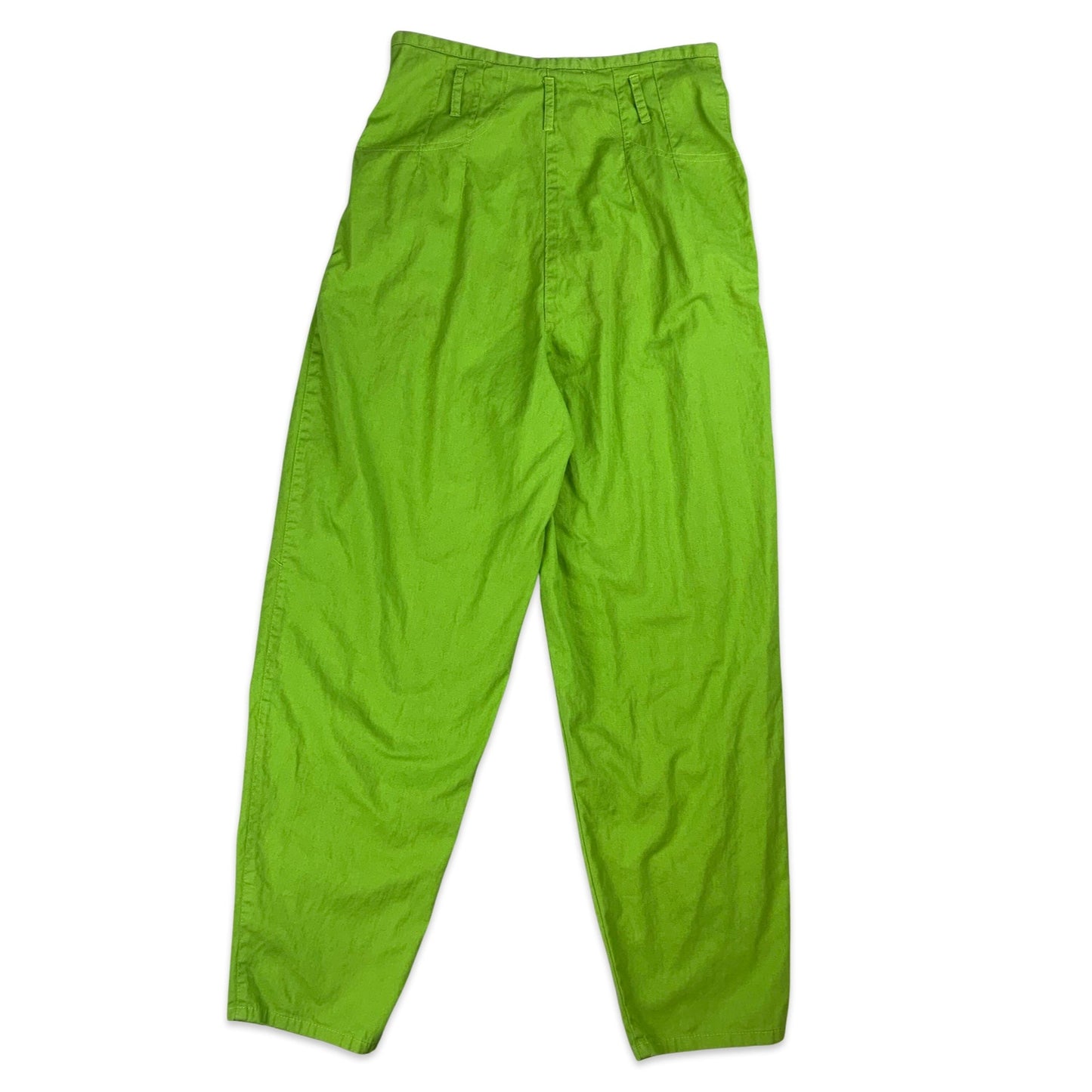 Vintage Green Balloon Leg Trousers 8 10 12