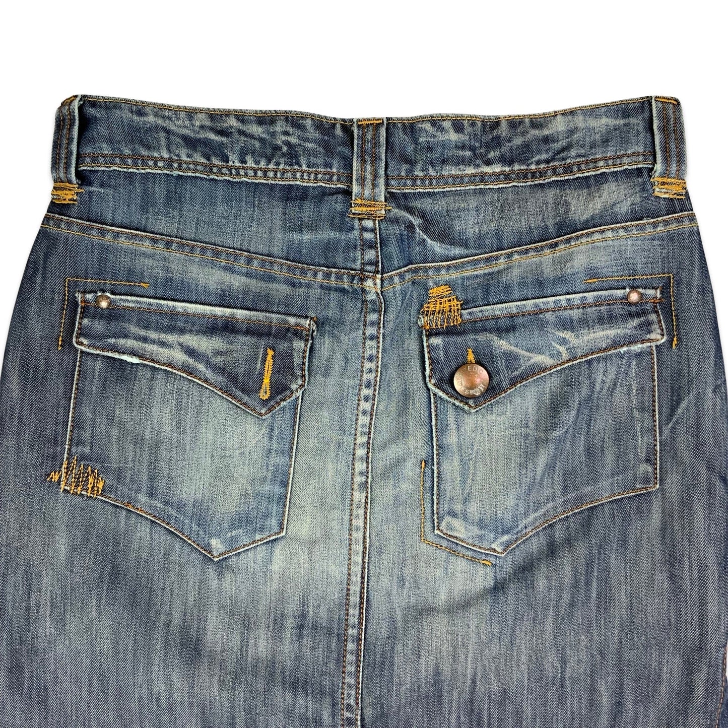 Y2K Denim Skirt 8 10 12