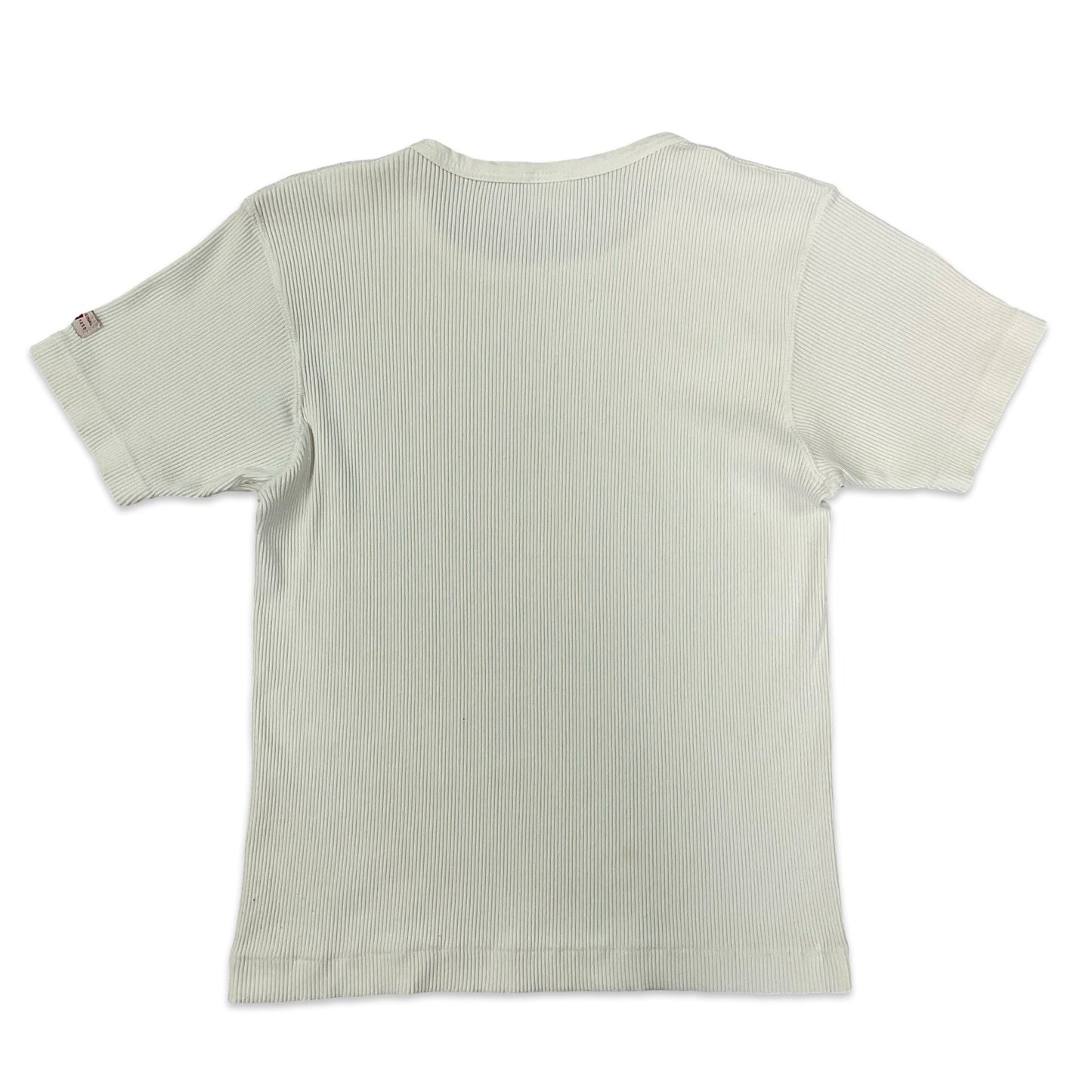 Vintage Levi's White Ribbed Top 8