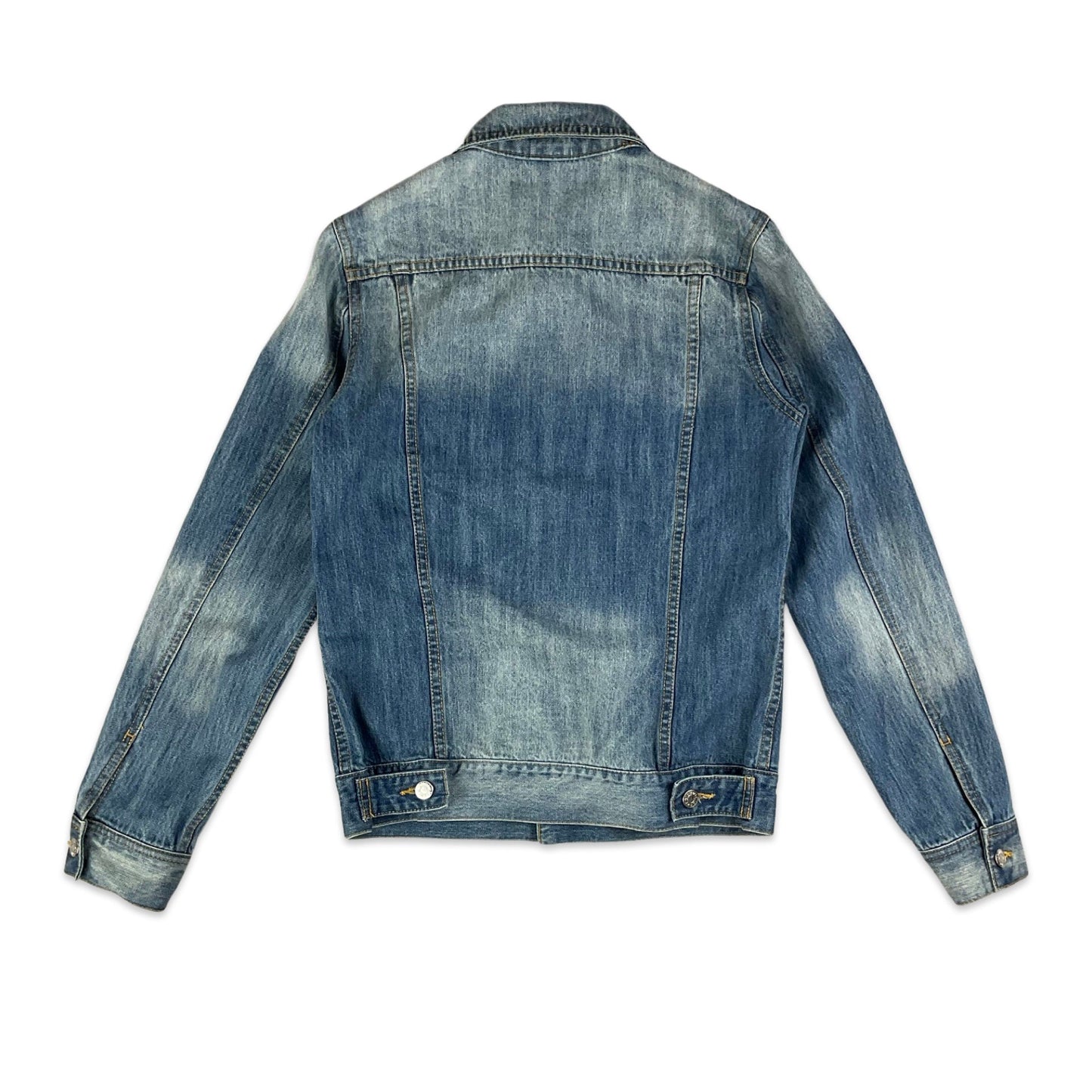 90s Two Tone Light Denim Jacket 8 10