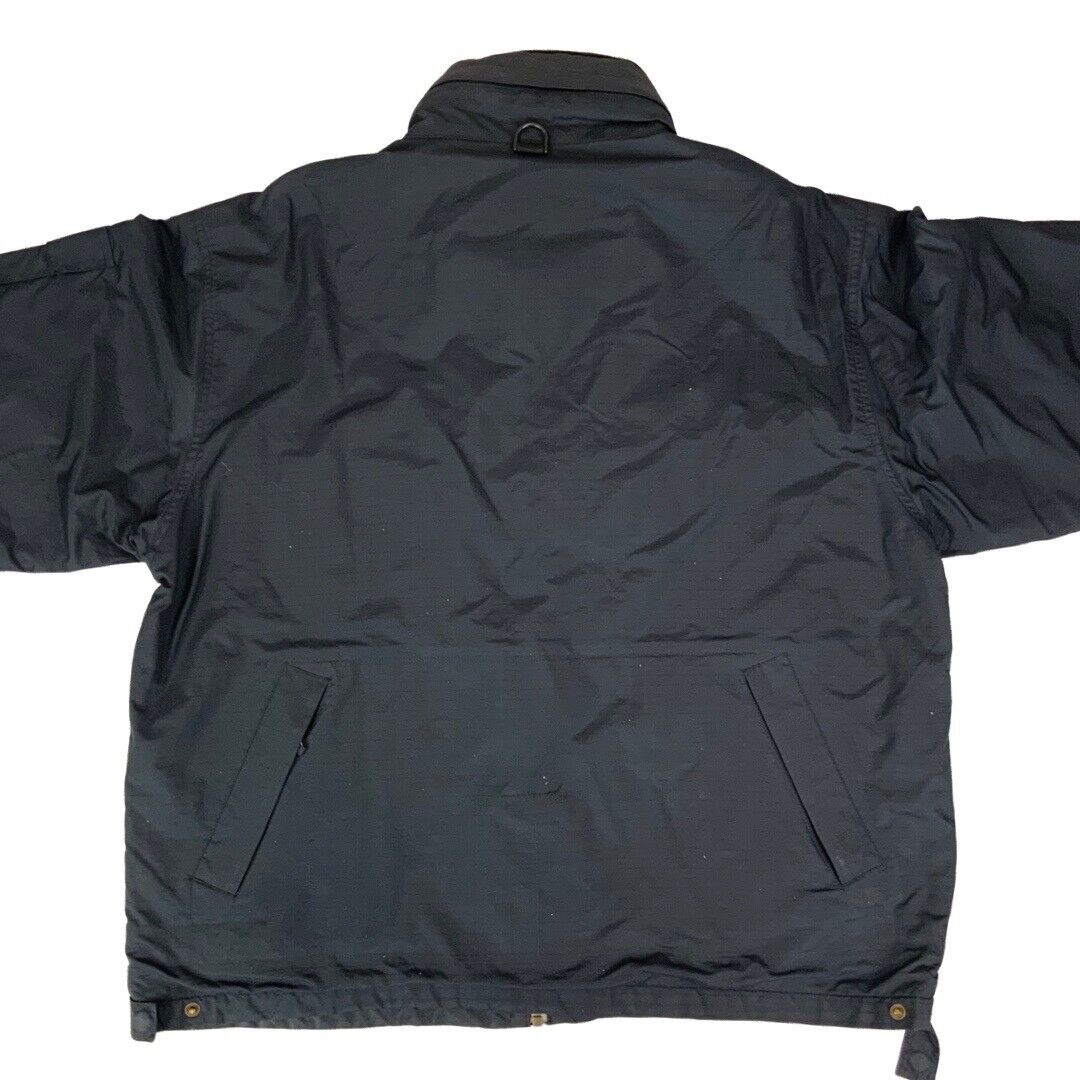 Fall 2000 Black Timberland Weather Gear Light Weight Casual Jacket XXL