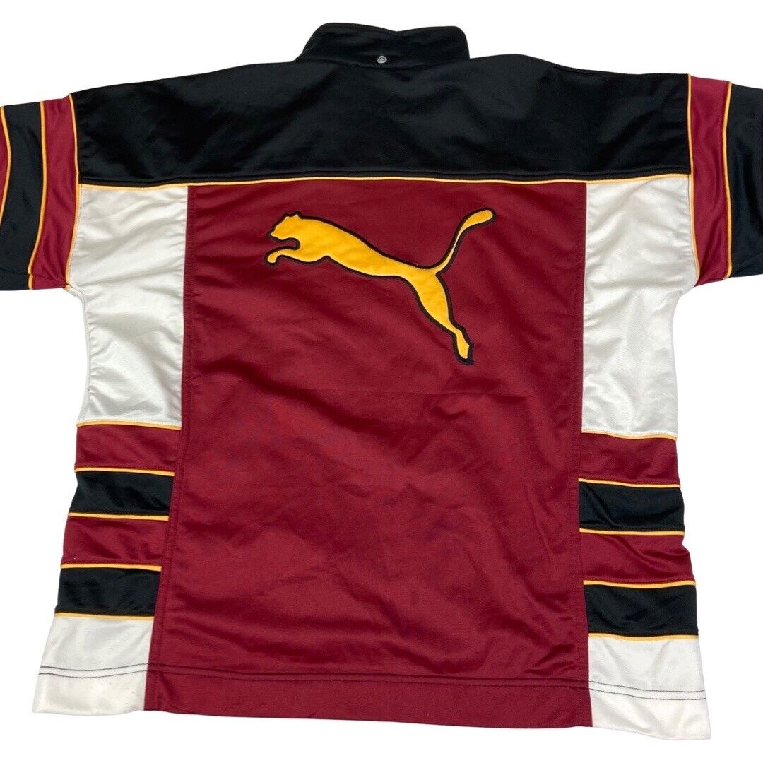 Vintage 90s Multi-Coloured Puma Embroidered Zip-Up Track Jacket XXL