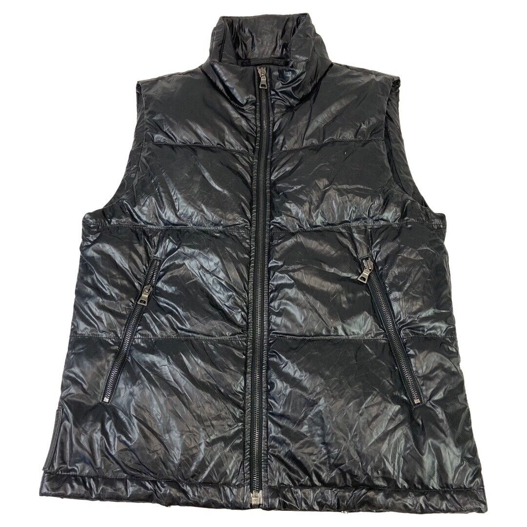 Black Prada Milano Puffer Gilet Body Warmer Art. SGV826 Tg. 46 Medium