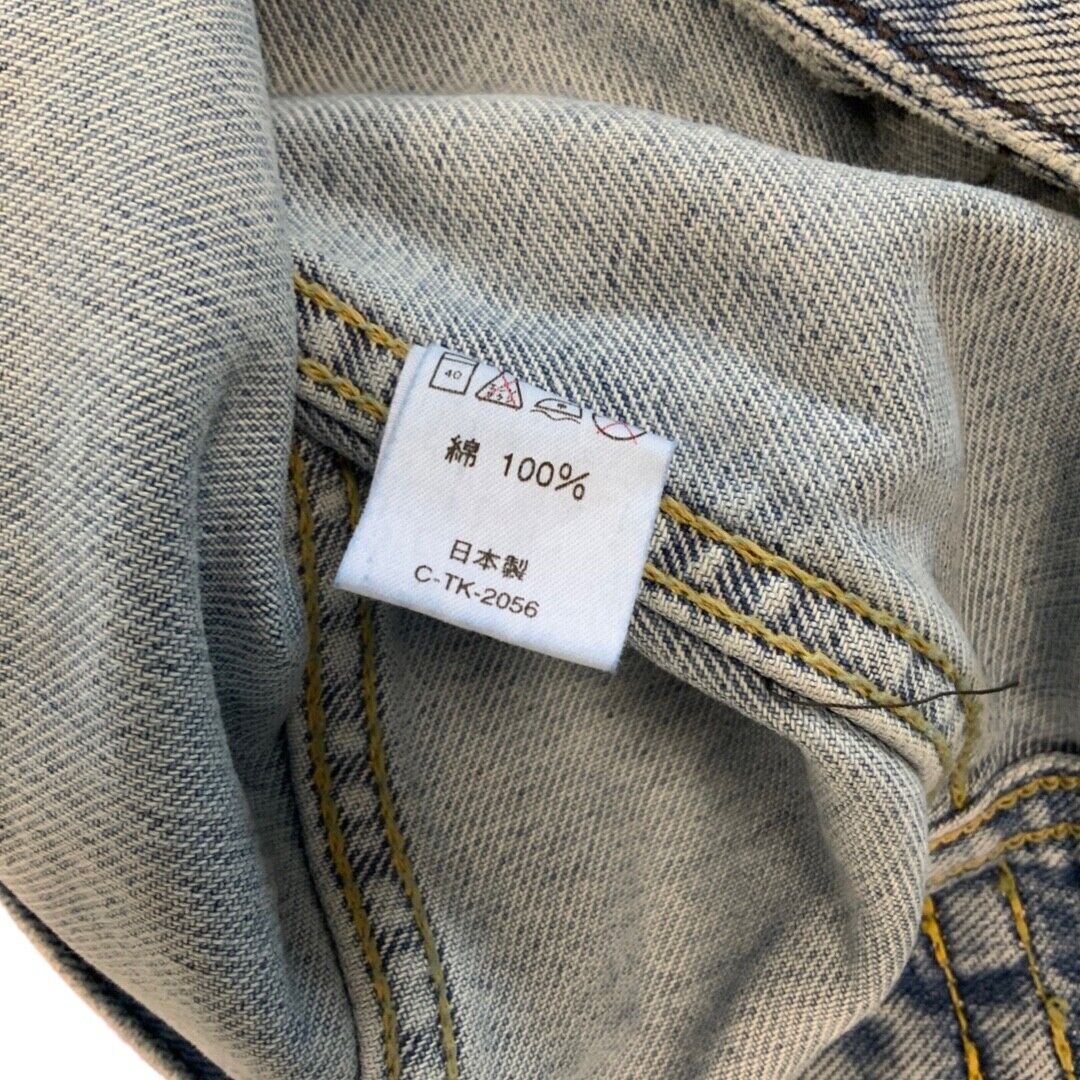 NEW WITH TAGS 60s LEE RIDER JAPANESE DENIM TRUCKER JACKET MOD XS 34”