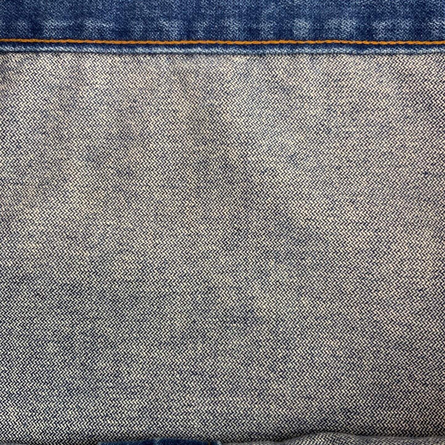 VTG 70s USA SADDLE KING WESTERN BY KEY IMPERIAL DENIM TRUCKER RODEO JACKET 42” L