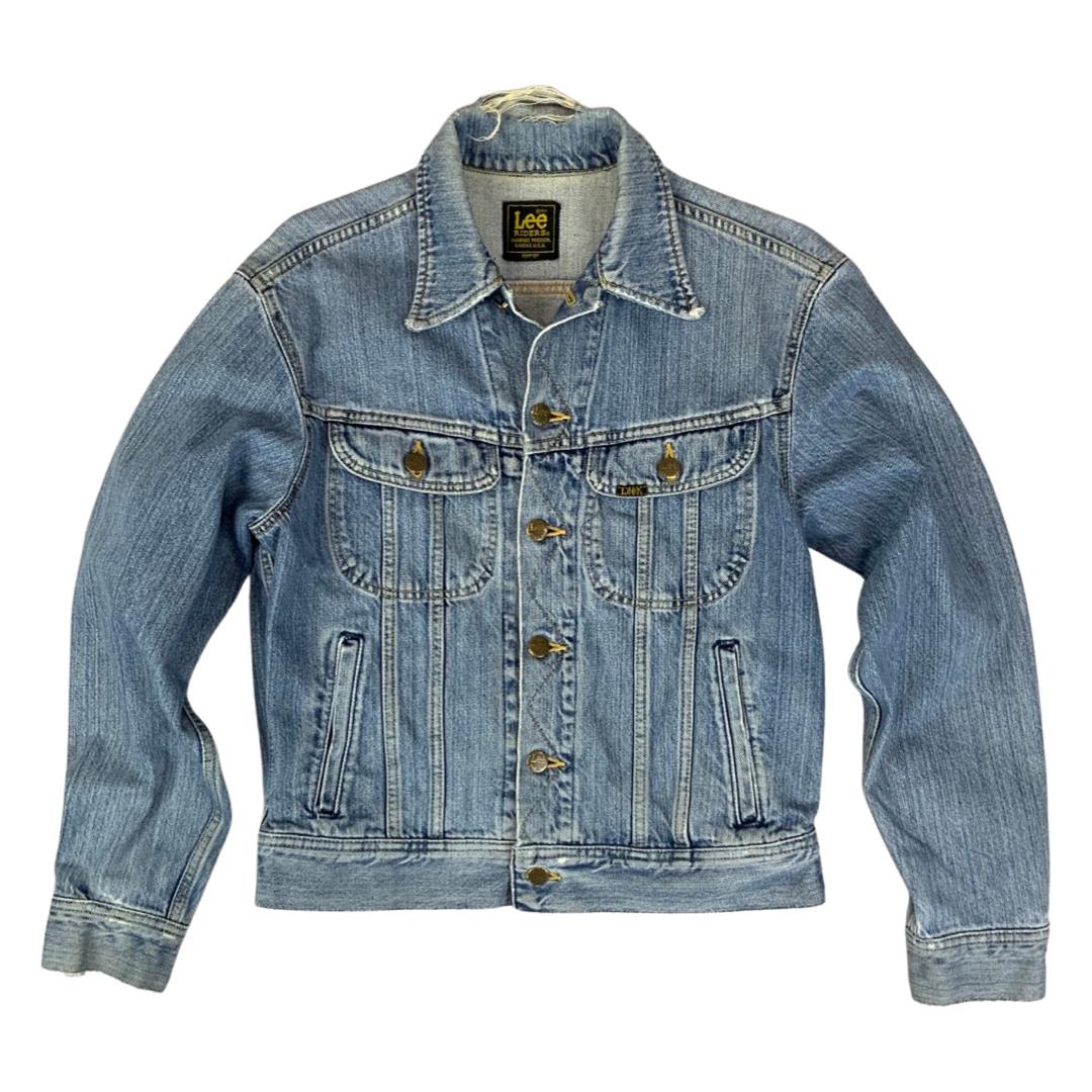 VTG LEE RIDERS JAPANESE EDWIN COLAB DENIM JACKET LOVELY WEAR MOD 36” M