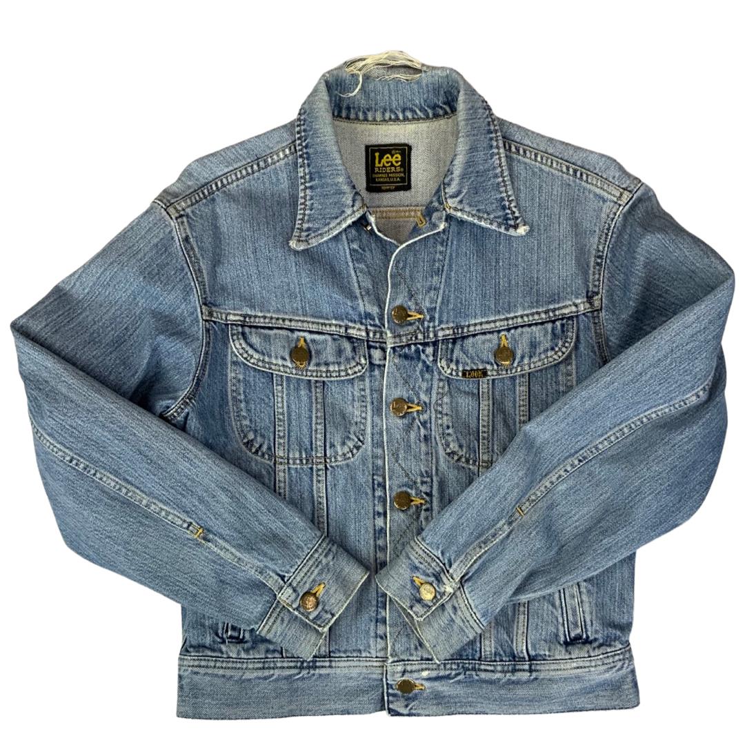VTG LEE RIDERS JAPANESE EDWIN COLAB DENIM JACKET LOVELY WEAR MOD 36” M