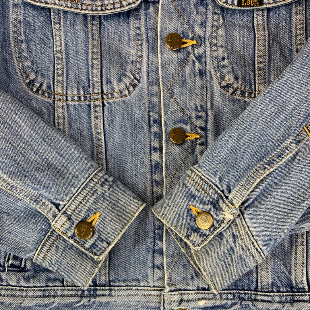 VTG LEE RIDERS JAPANESE EDWIN COLAB DENIM JACKET LOVELY WEAR MOD 36” M