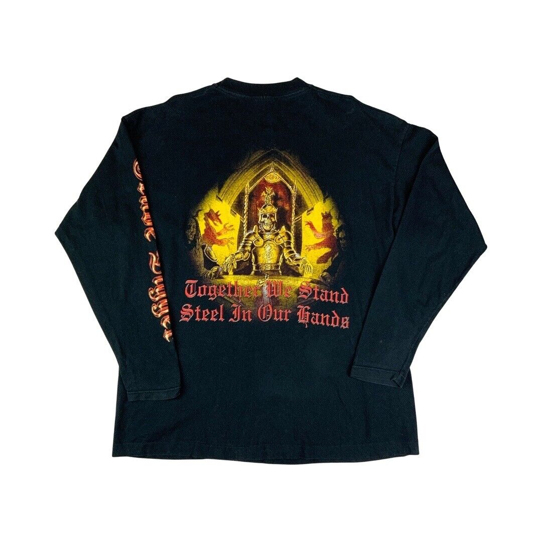 VTG 1999 Grave Digger Excalibur Long-Sleeve Graphic T-Shirt Screen Stars XL