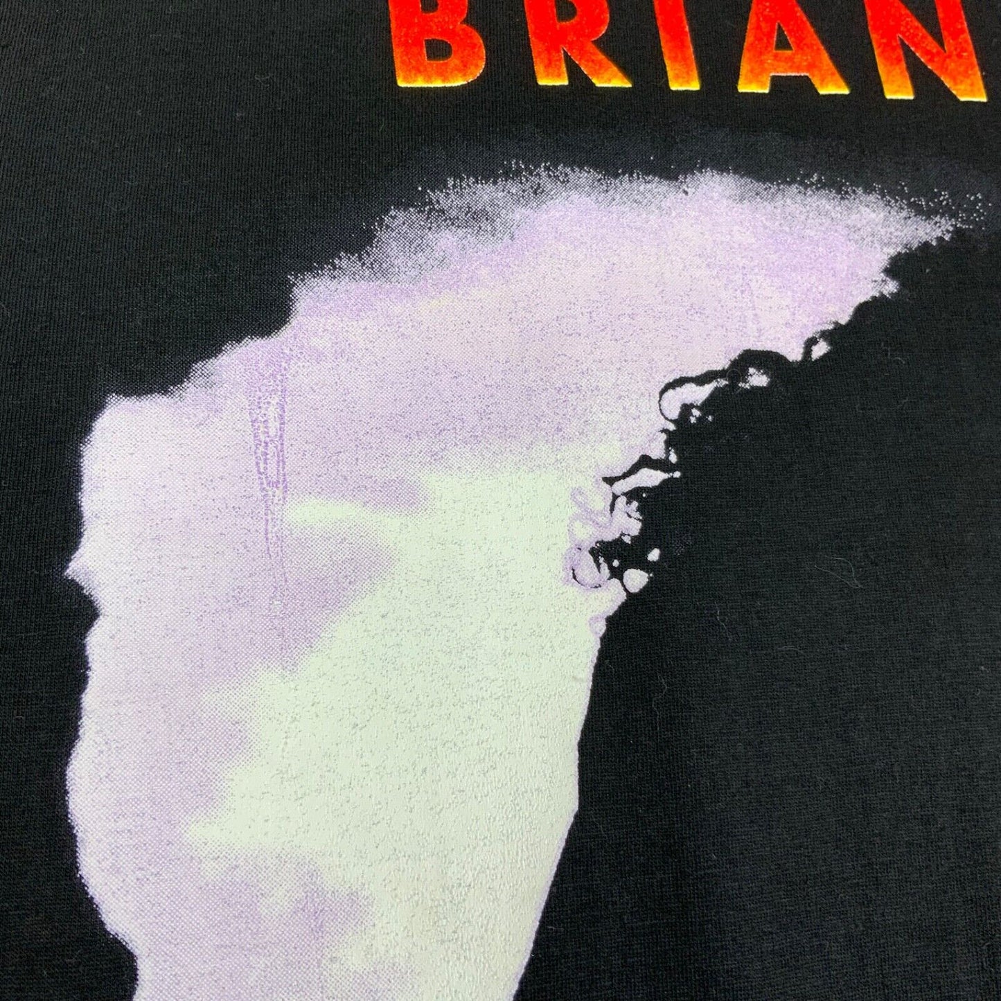 Vintage 1993 Black Brian May Back To The Light Tour Graphic T-Shirt L/XL