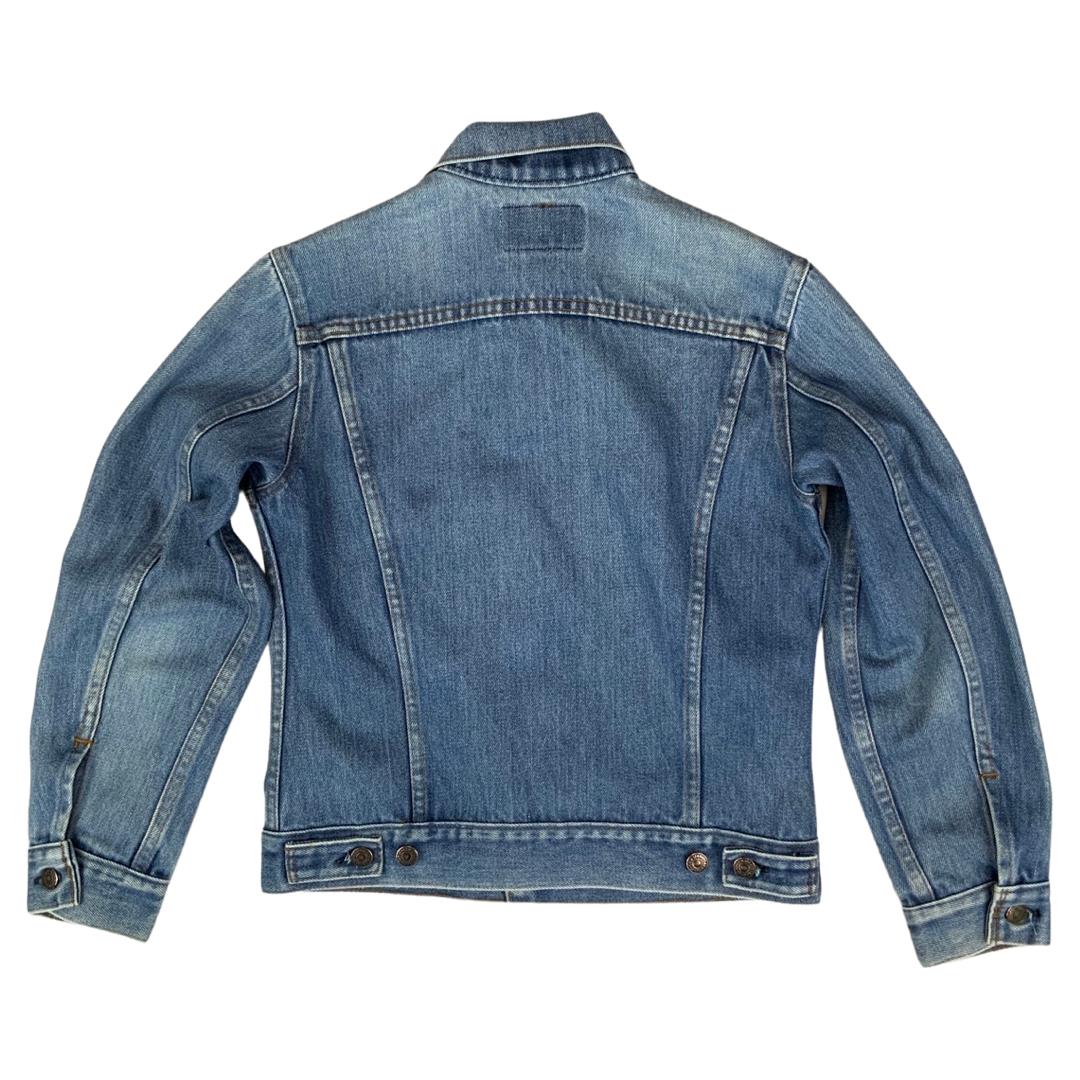 LADIES VTG 70s LEVIS 70704 0914 RED TAB USA MADE TYPE 3 DENIM JACKET 34” 10