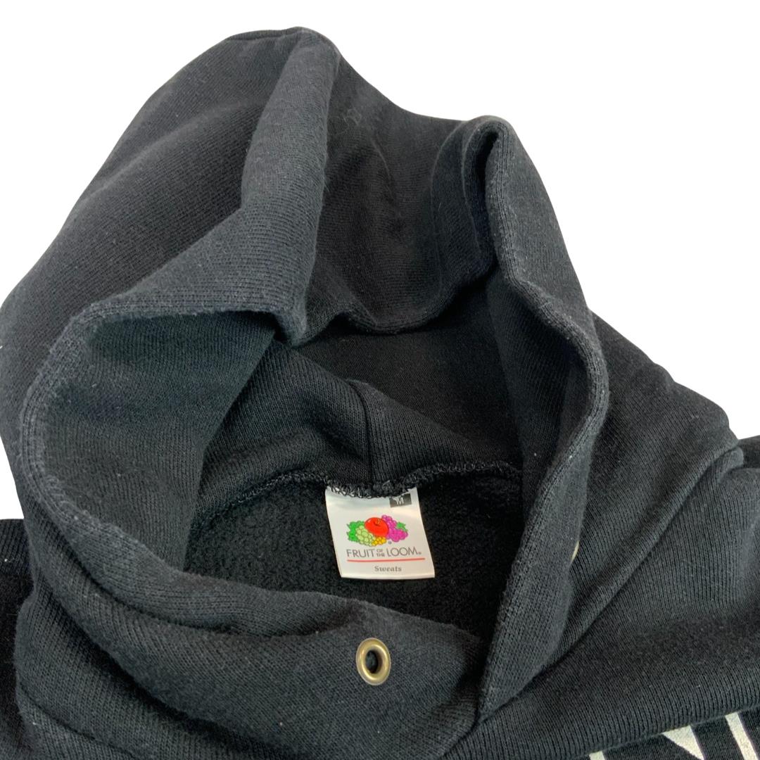 2010s Black Iron Maiden The Final Frontier Double Sided Graphic Hoodie Med/Lrg