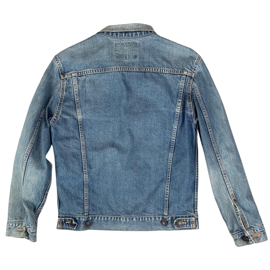 VTG EDWIN PREMIUM JAPANESE DENIM TRUCKER JACKET ROCKABILLY 36” S