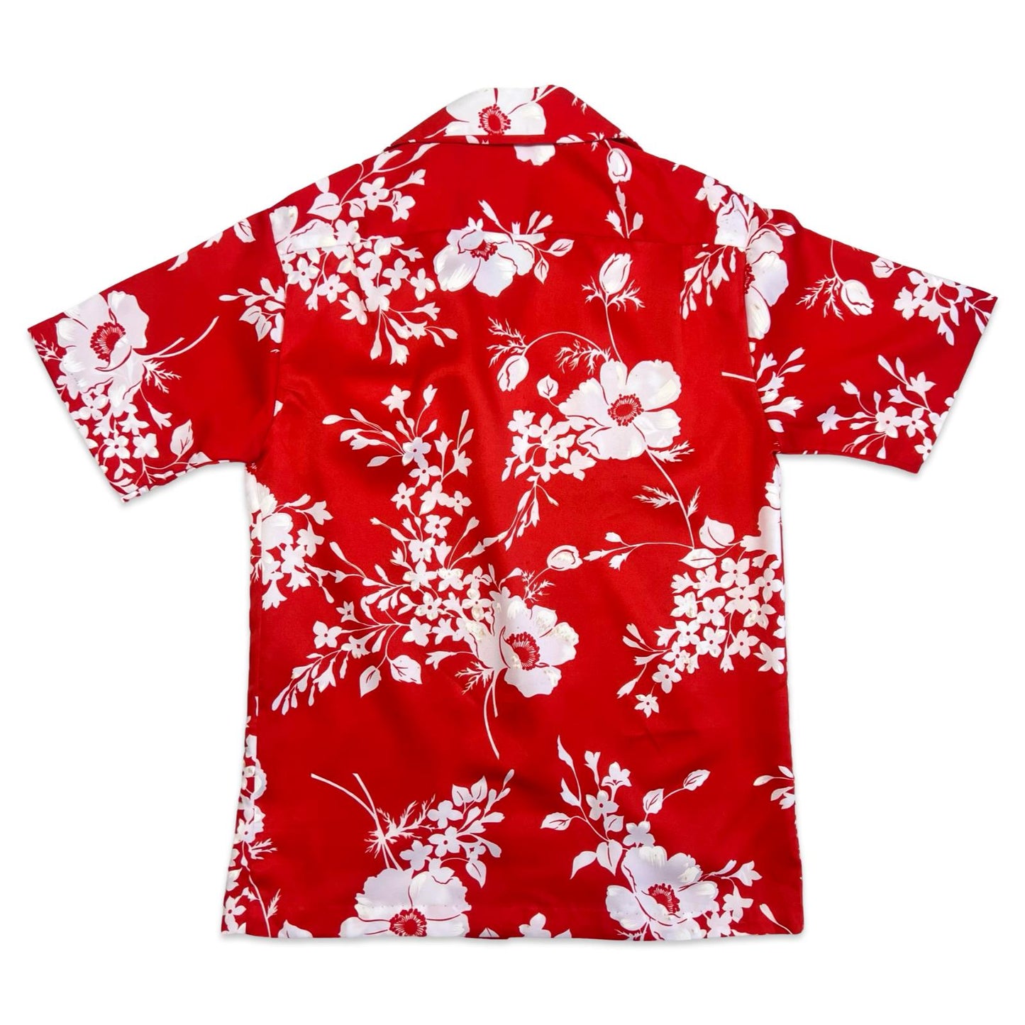 VTG 1960s HILO HATTIES GENUINE HAWAIIAN ALOHA SHIRT TIKI ROCKABILLY S 36