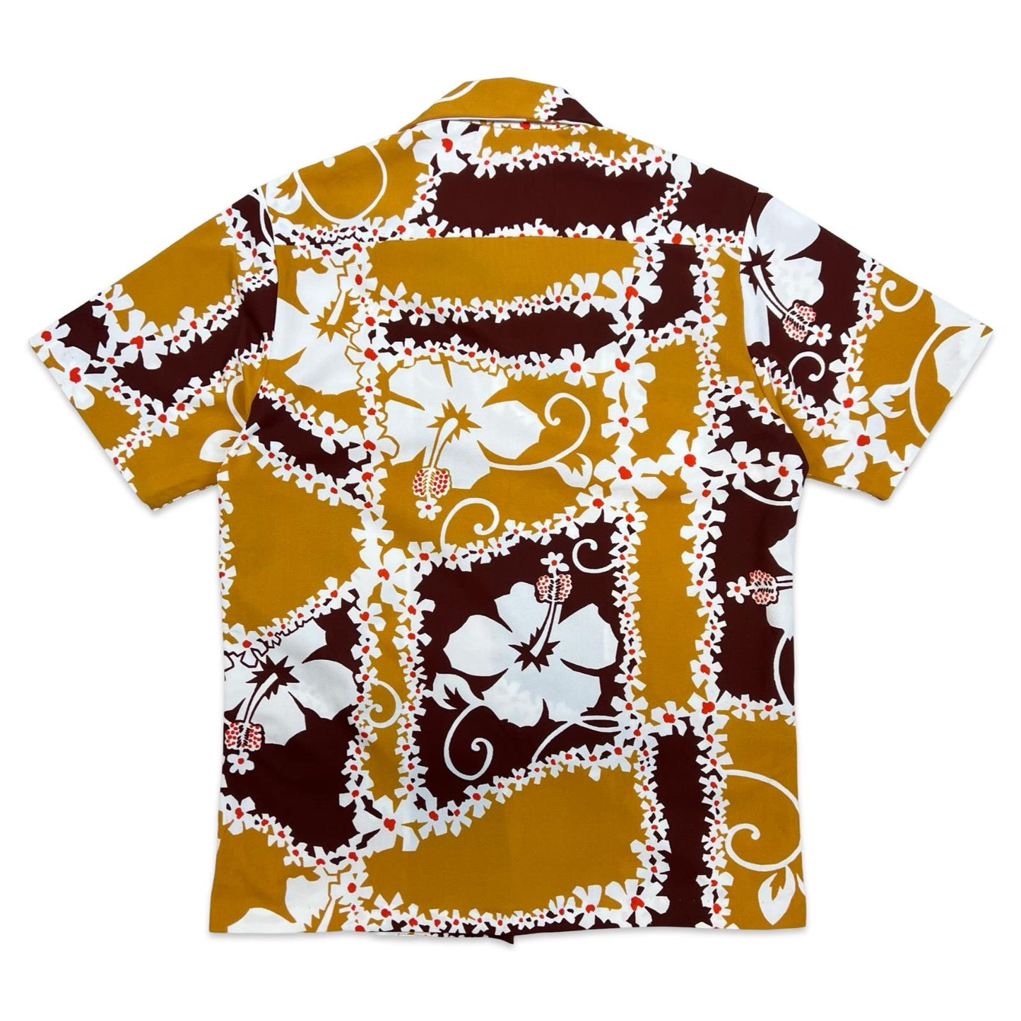 VTG 1960s NAPILI COLLECTABLE HAWAIIAN ALOHA SHIRT TIKI ROCKABILLY M 40