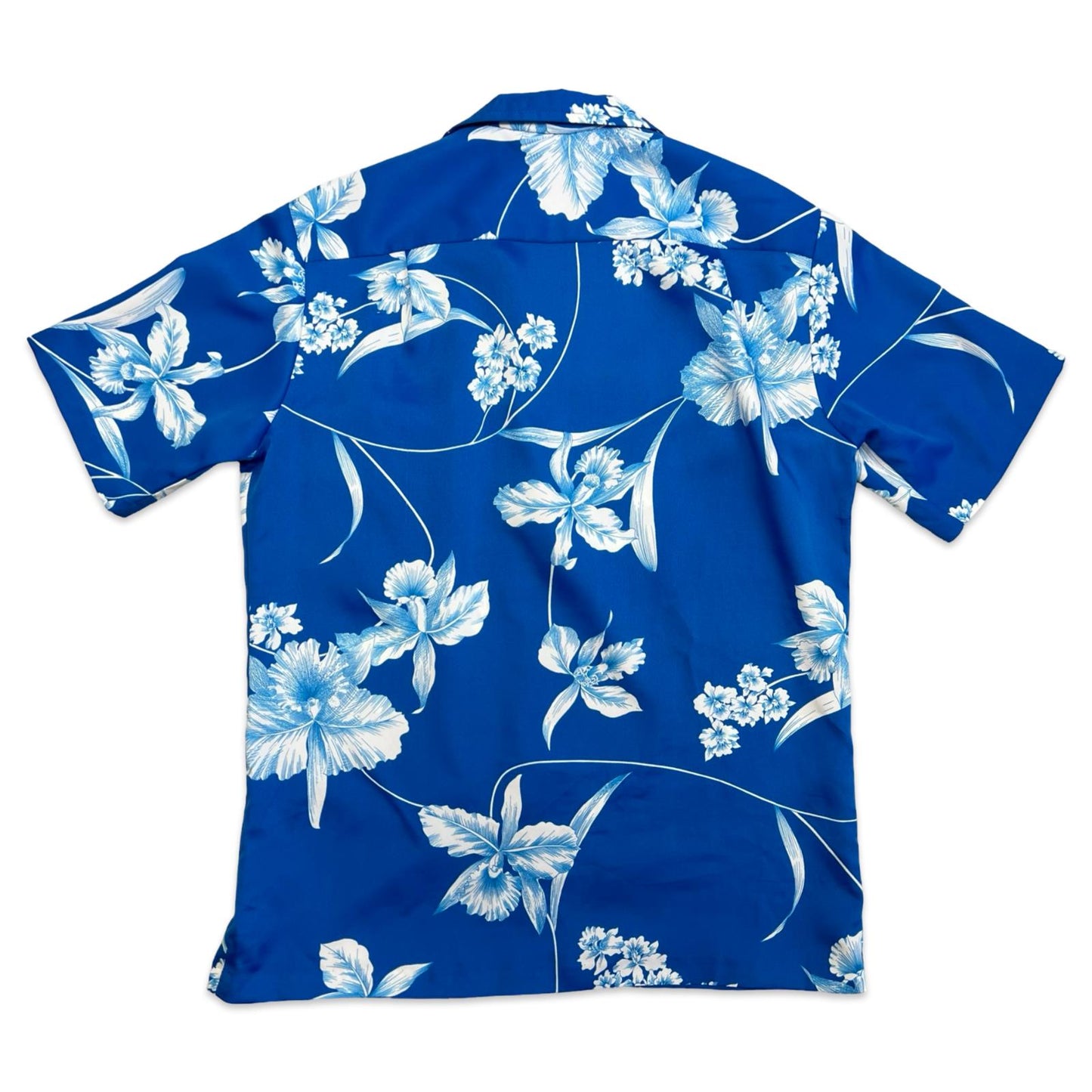 VTG 1970s HAWAIIAN MADE ALOHA SHIRT TIKI ROCKABILLY USA SURF CALIFORNIA S 38”