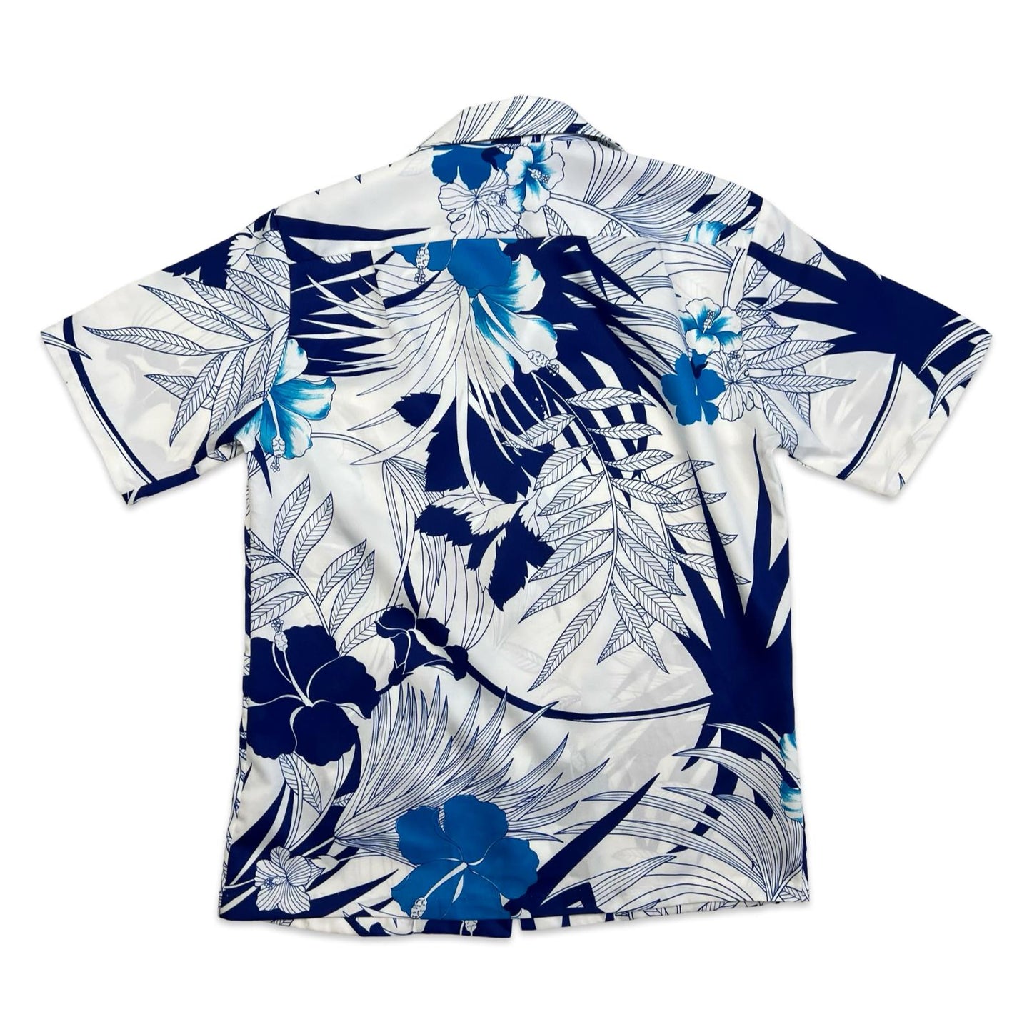 VTG 1960s - 70s HOLO HOLO HAWAIIAN ALOHA SHIRT TIKI ROCKABILLY S 38”