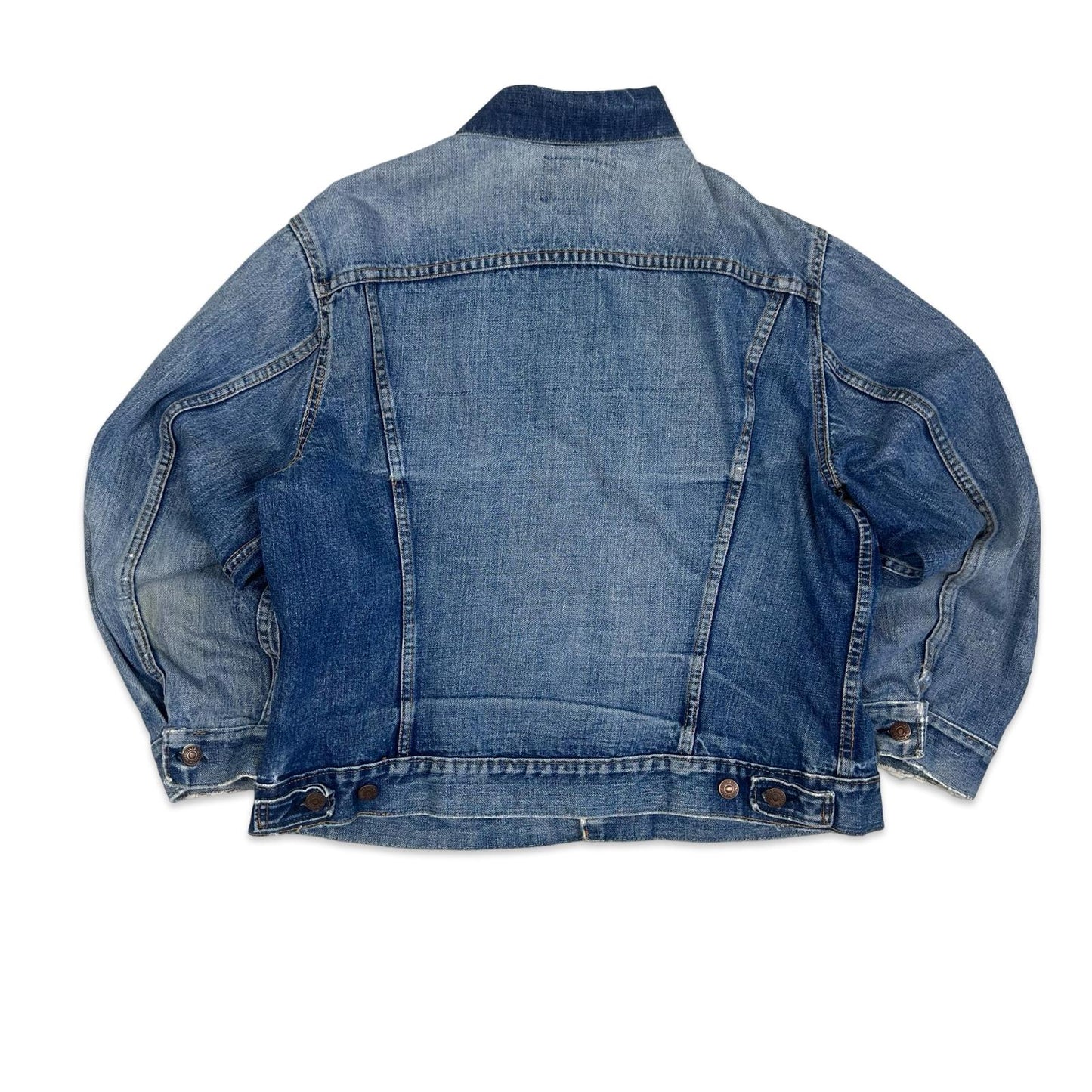 VTG ORIGINAL USA CIRCA 1970 LEVIS BIG E TYPE 3 TRUCKER DENIM JACKET MOD M 40”