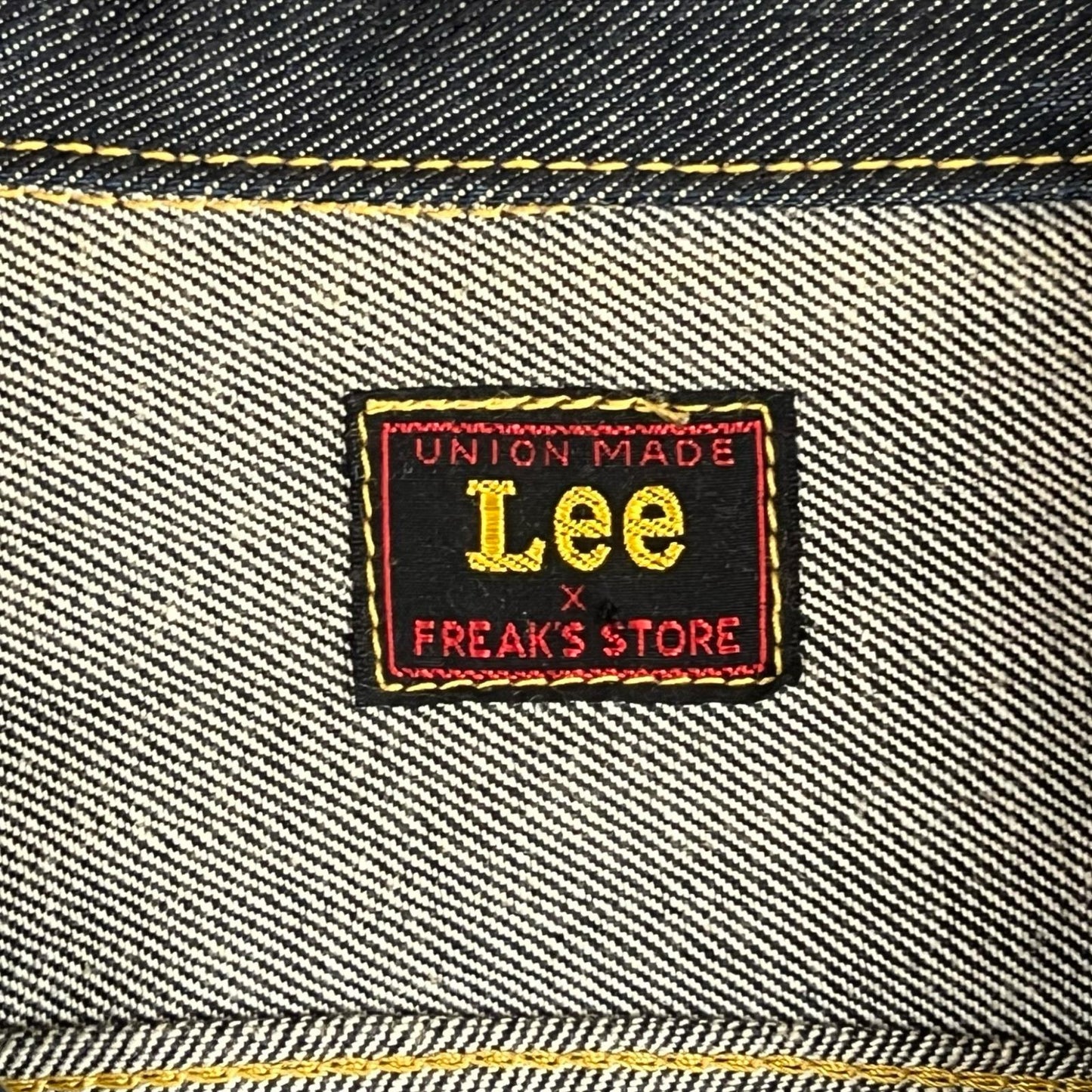 VTG STYLE LEE RIDERS JAPANESE FREAKS STORE COLAB INDIGO DENIM JACKET XXS 32”
