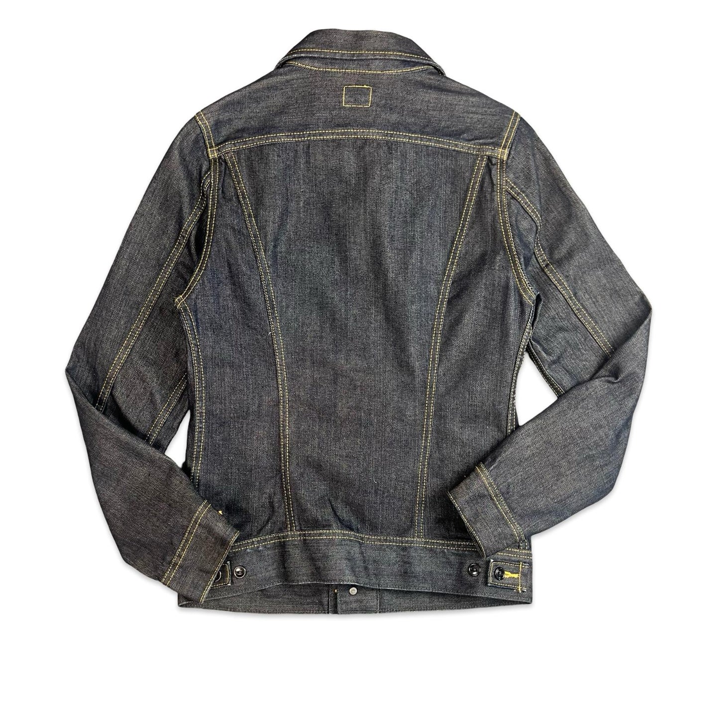 VTG STYLE LEE RIDERS JAPANESE FREAKS STORE COLAB INDIGO DENIM JACKET XXS 32”