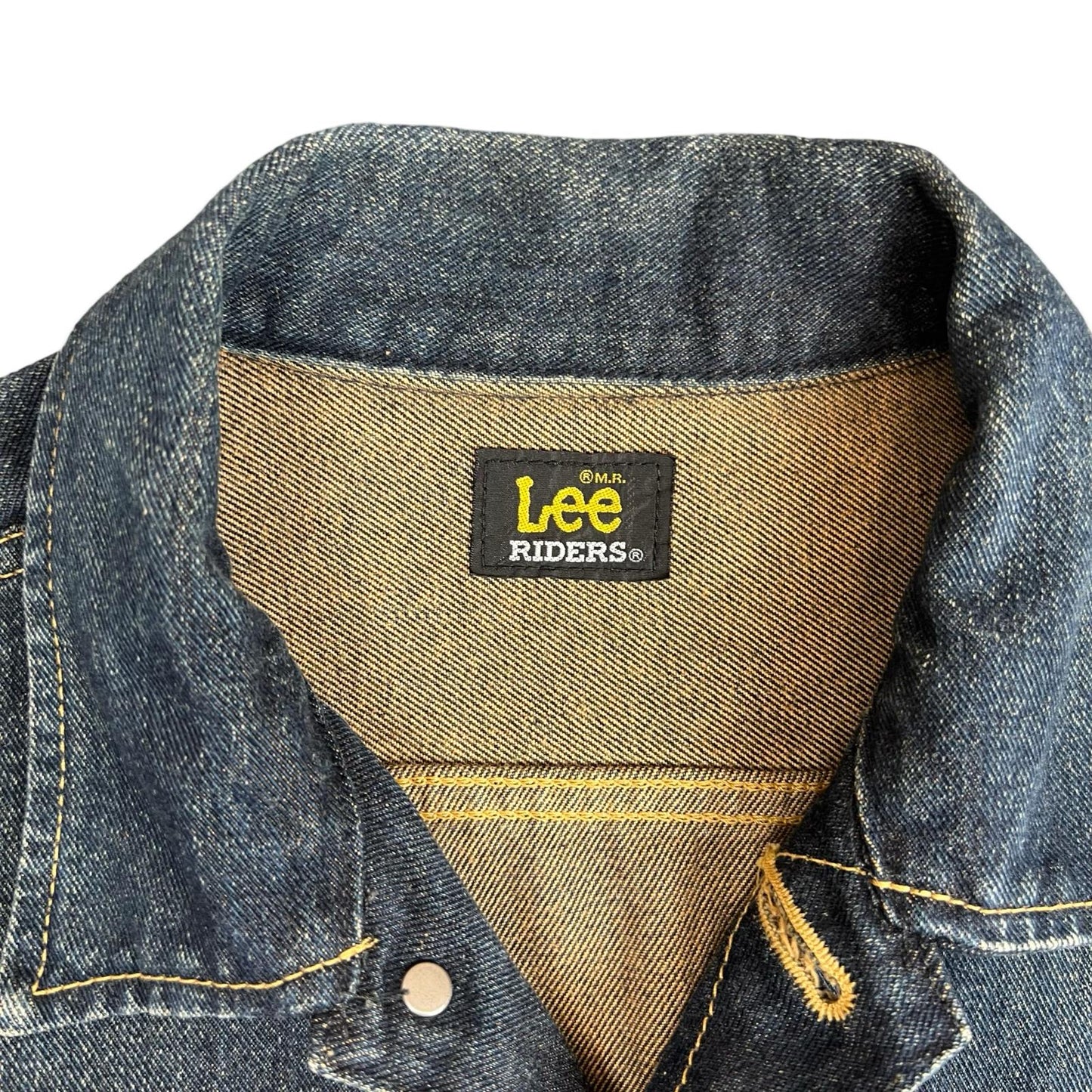 VTG LEE RIDERS JAPAN OLD SCHOOL DENIM JACKET WESTERN ROCKABILLY S 38