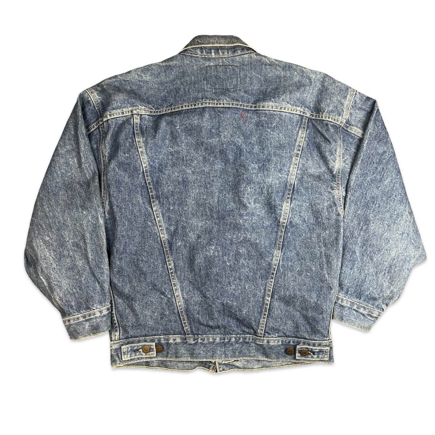 VTG 1980s USA LEVIS ORANGE TAB TYPE 3 TRUCKER DENIM JACKET S 38