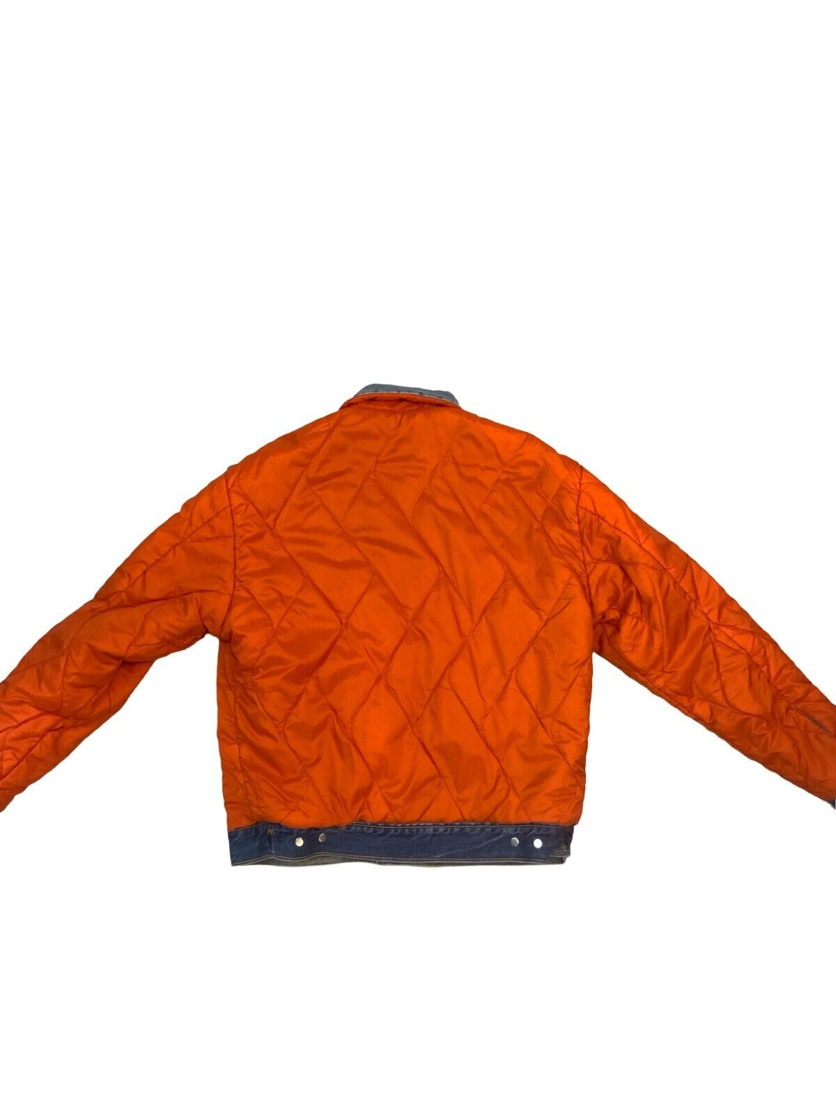 SUPREME LEVIS QUILTED REVERSIBLE DENIM TRUCKER JACKET SIZE S M