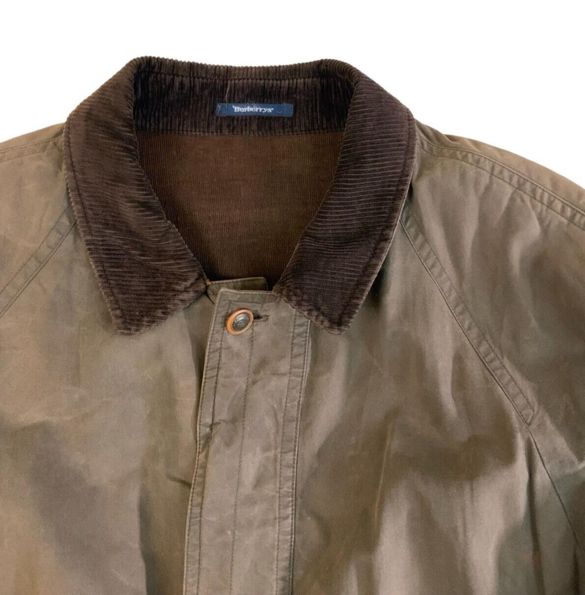 VINTAGE 1980s BURBERRYS' QUILTED JACKET SIZE XL