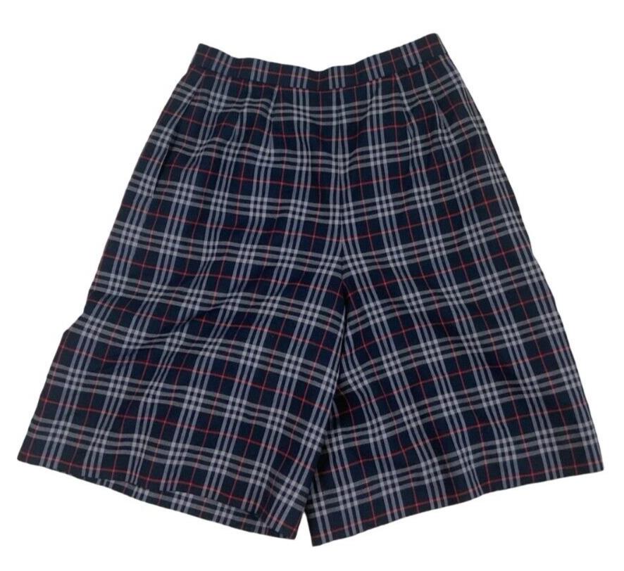 VTG 90s BURBERRYS HIGH WAISTED TARTAN NOVA CHECK SHORTS SIZE 6