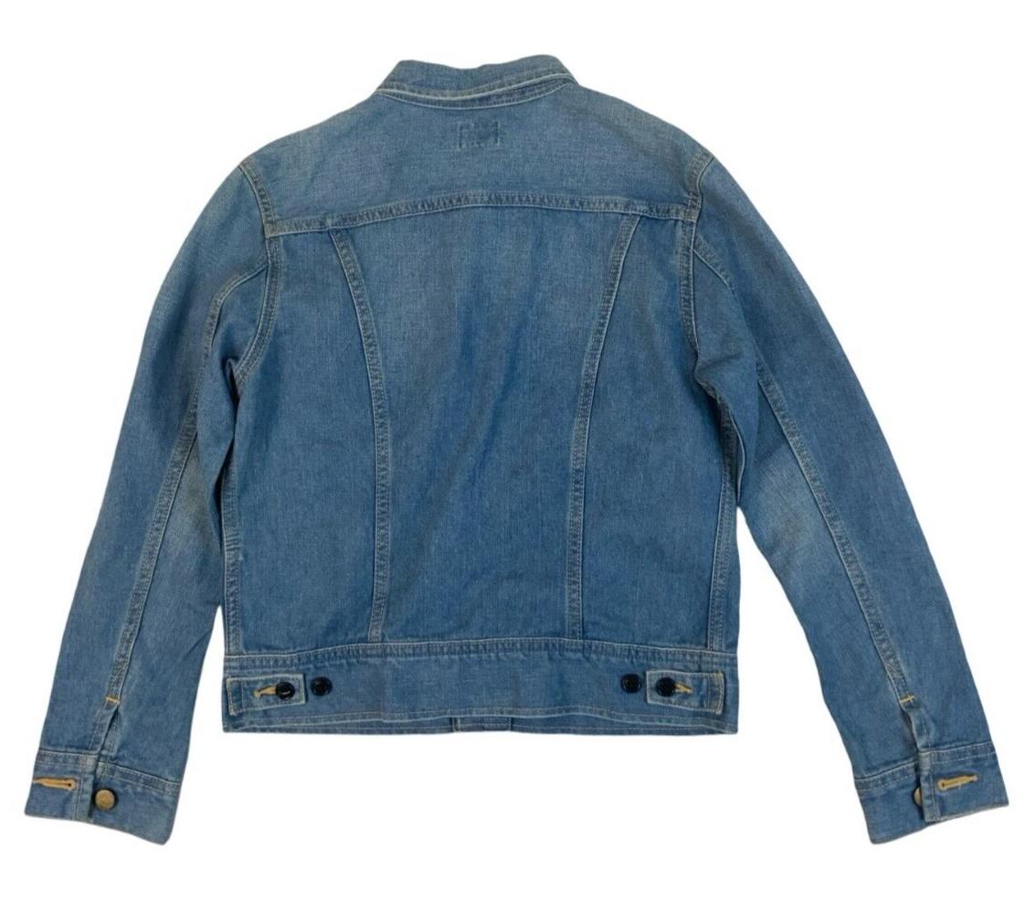 VTG LADIES JAPANESE MADE LEE SANFORIZED DENIM JACKET WESTERN CUT SZ 10 34”