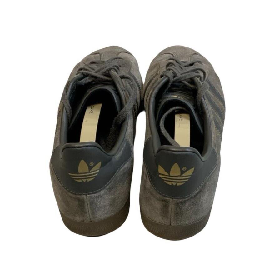 ADIDAS ORIGINALS SUEDE GAZELLE GREY TRAINERS SIZE UK 10.5