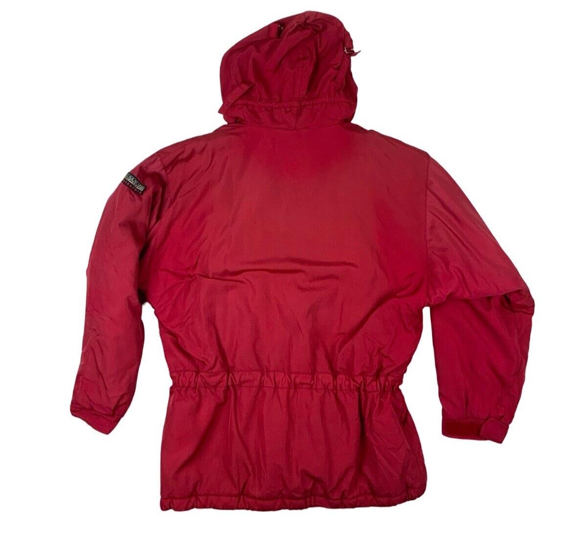 VTG 90s 00s NAPAPIJRI RED SKIDOO ANORAK EXPEDITION JACKET SIZE L