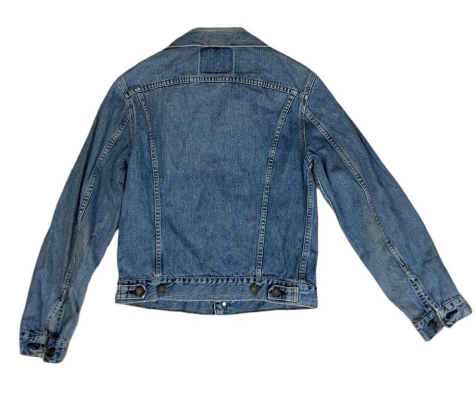 VTG 90s LEVIS BIG E TYPE 3 TRUCKER DENIM JACKET JAPANESE MOD ROCKABILLY LVC S 36
