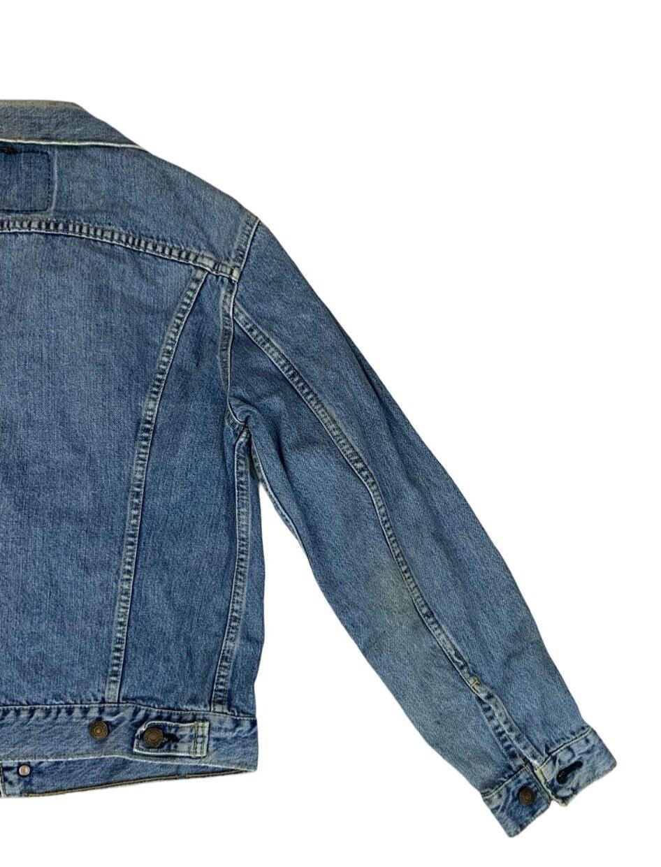 VTG 90s LEVIS BIG E TYPE 3 TRUCKER DENIM JACKET JAPANESE MOD ROCKABILLY LVC S 36