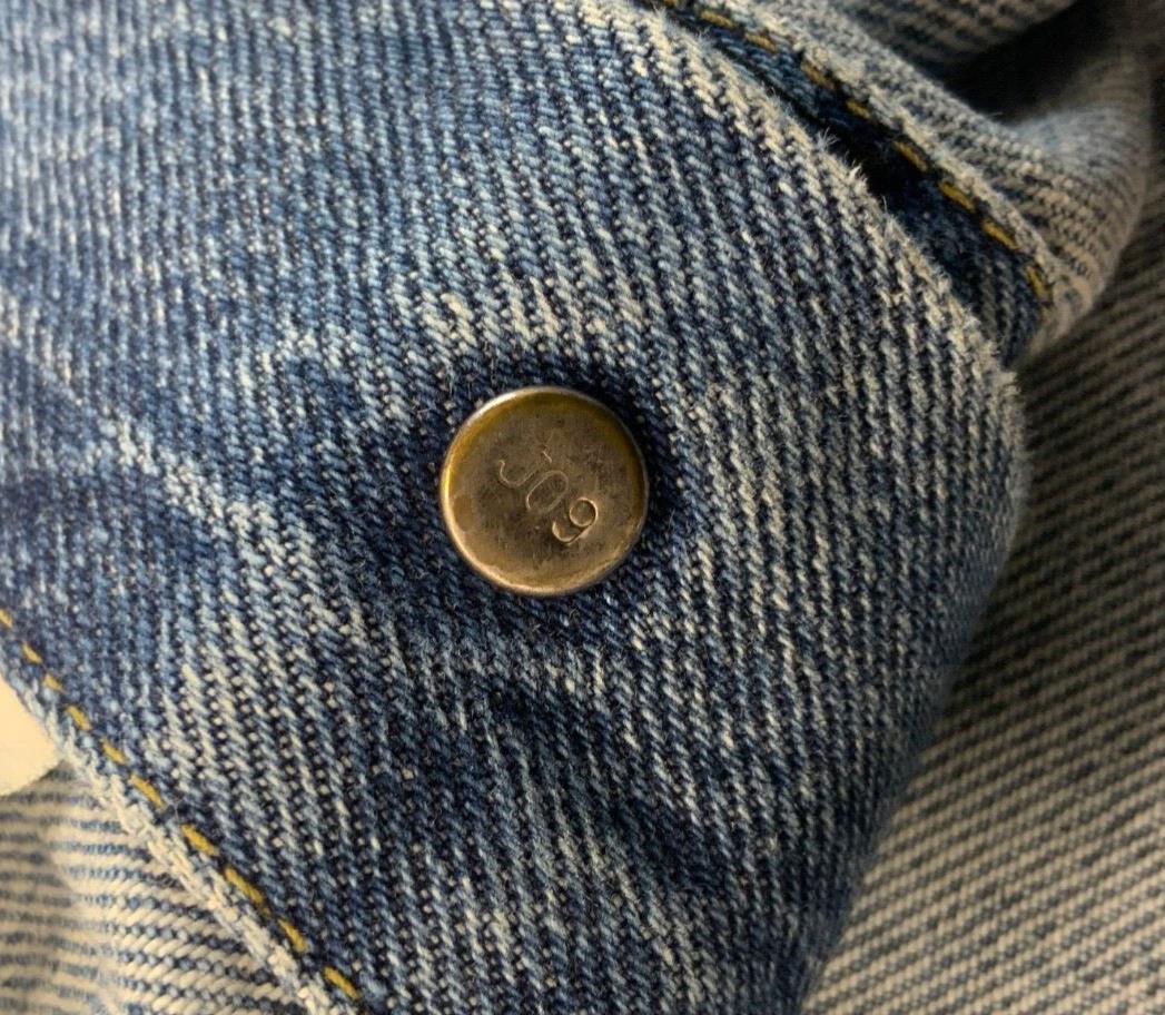 VTG 90s LEVIS BIG E TYPE 3 TRUCKER DENIM JACKET JAPANESE MOD ROCKABILLY LVC S 36