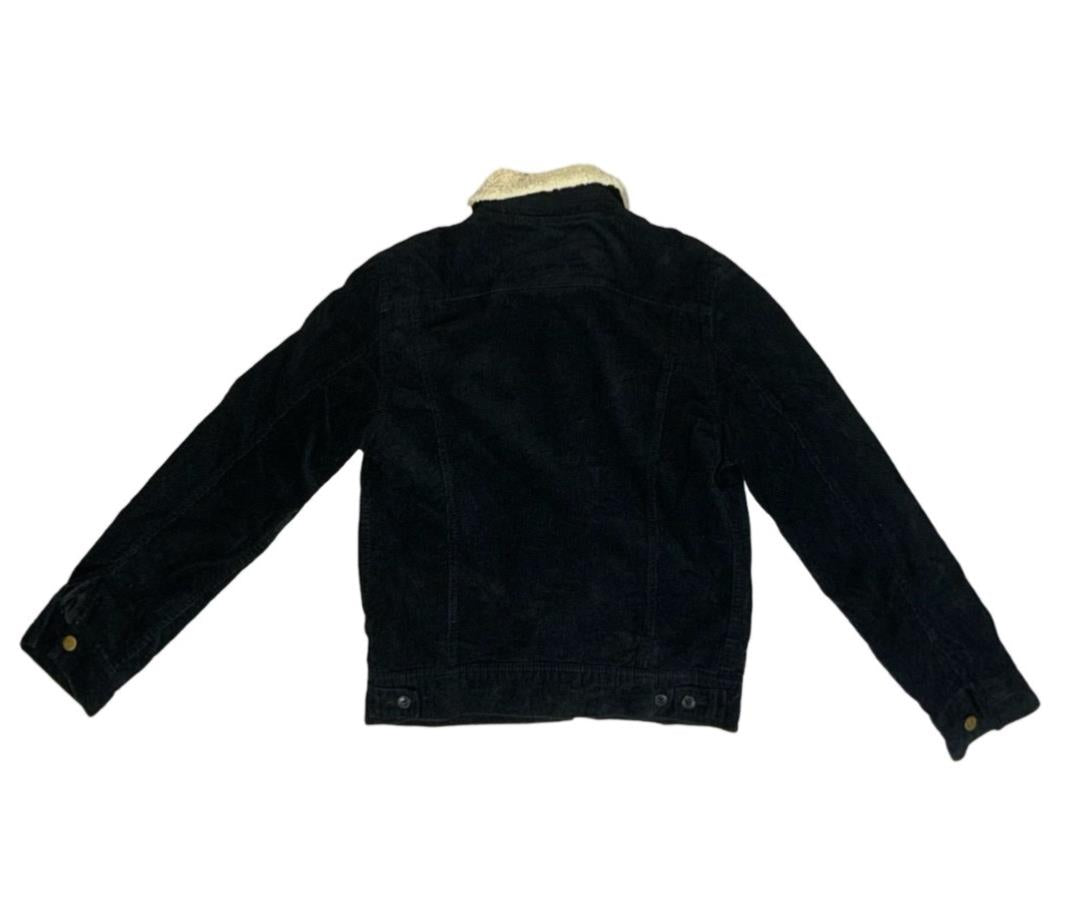 VTG LEE STORM RIDERS JAPANESE SHERPA LINED CORDUROY JACKET SANFORIZED S 36