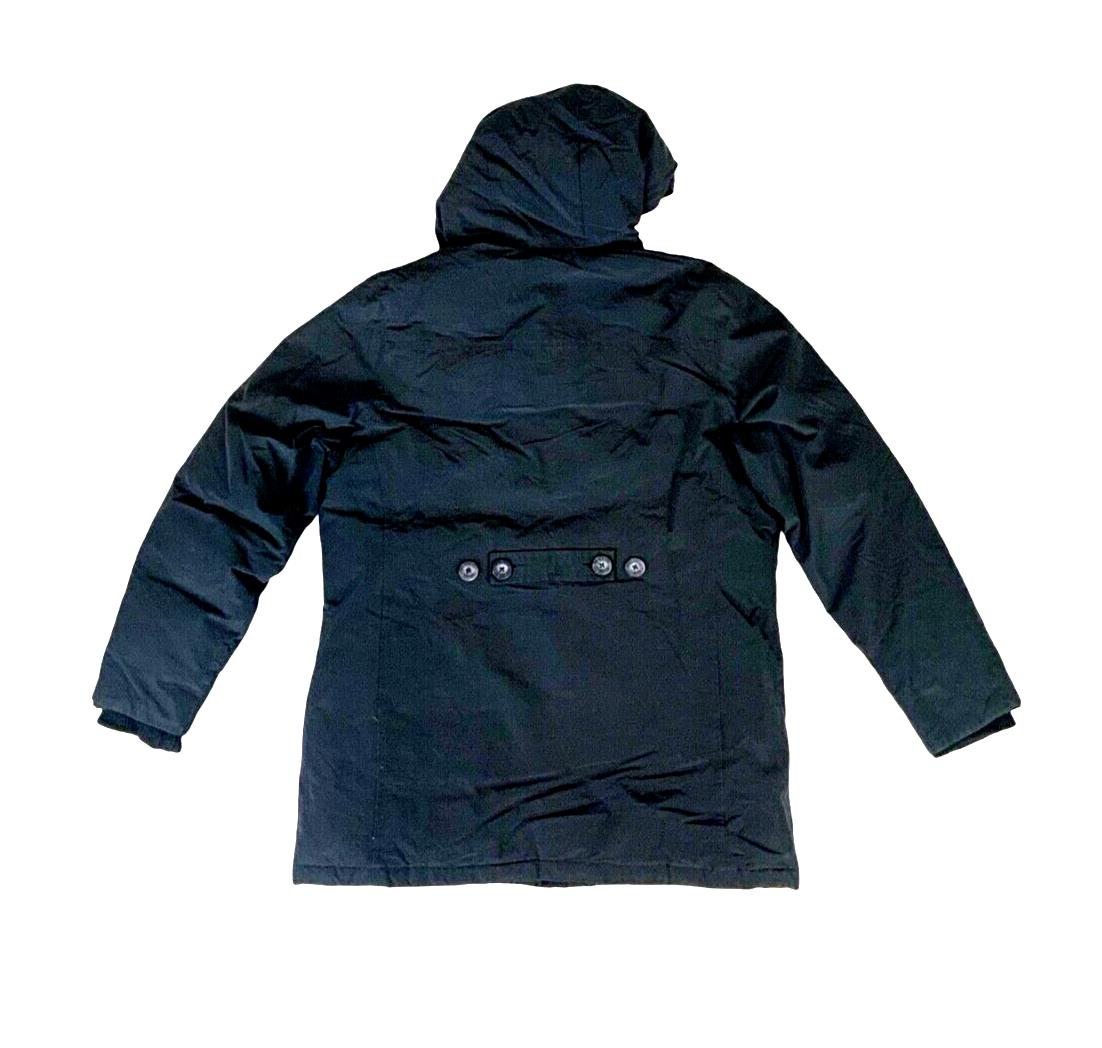 BLACK WOOLRICH DOWN FILLED WINTER PARKA PUFFER SKI JACKET RRP £900 L 42”