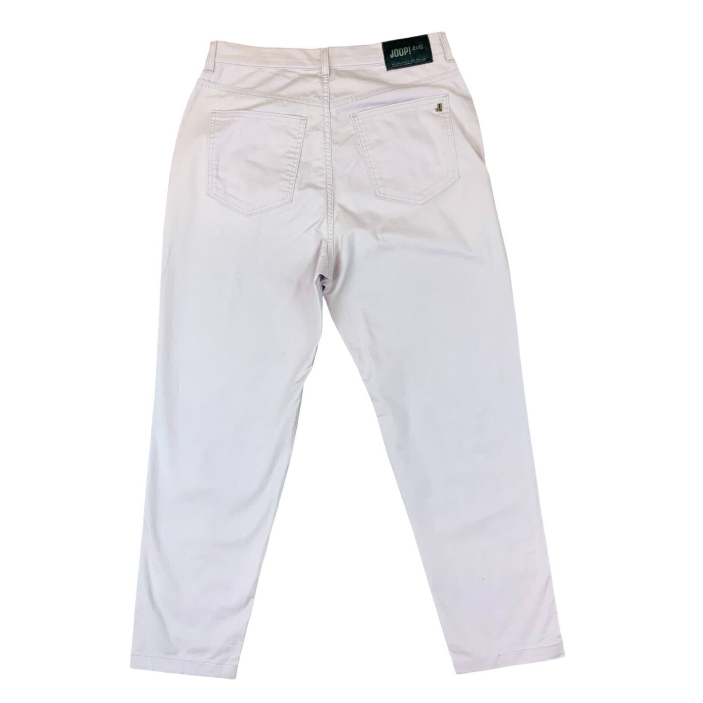 VTG 90s 00s JOOP PALE LILAC TAPERED CROPPED JEANS SIZE UK 10 30W 26L