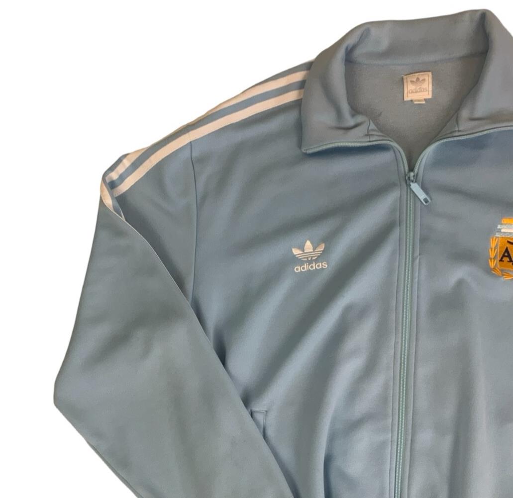 VTG '05 ADIDAS ARGENTINA WORLD CUP OFFICIAL FOOTBALL TRAINING TRACK JACKET