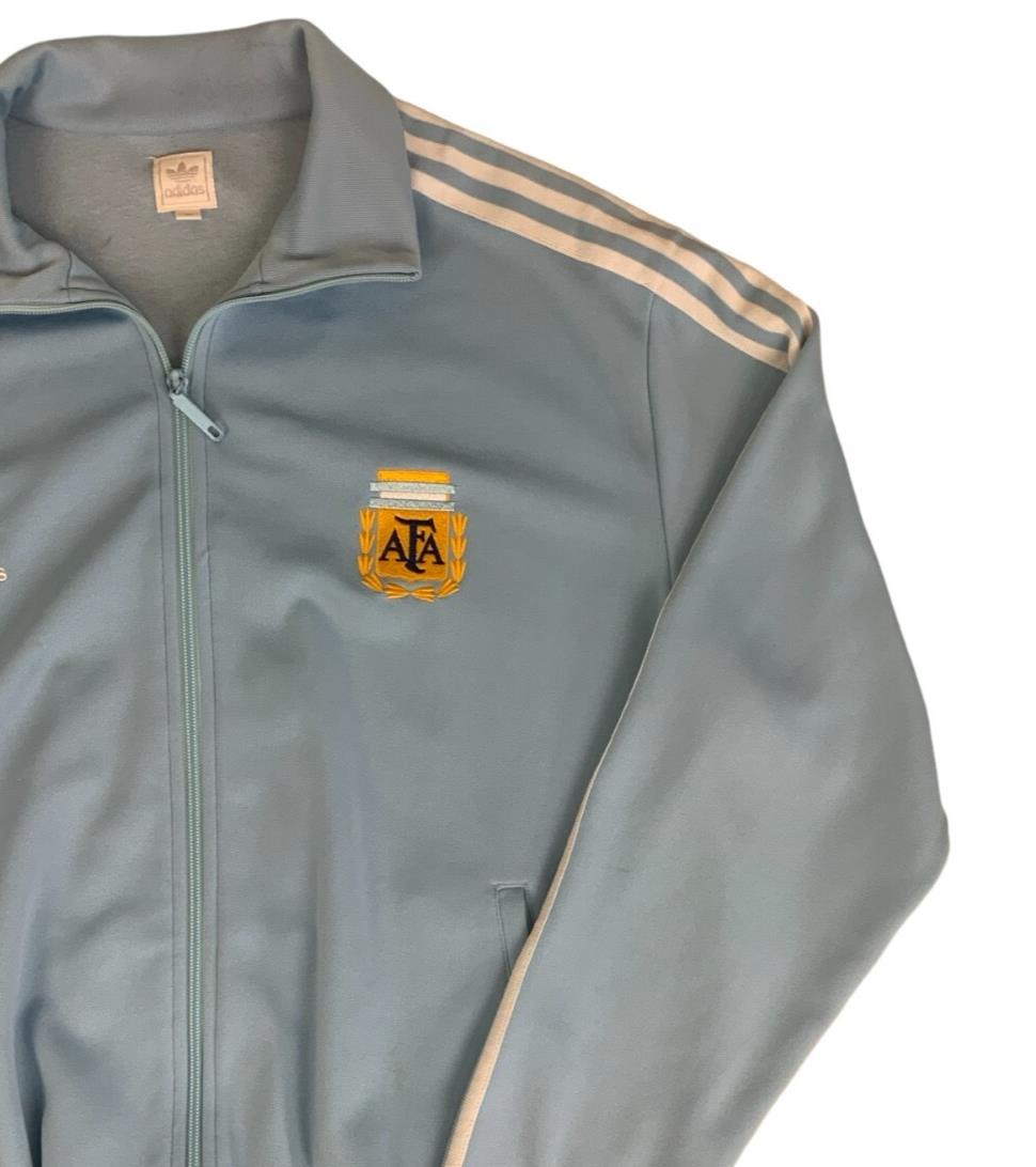 VTG '05 ADIDAS ARGENTINA WORLD CUP OFFICIAL FOOTBALL TRAINING TRACK JACKET