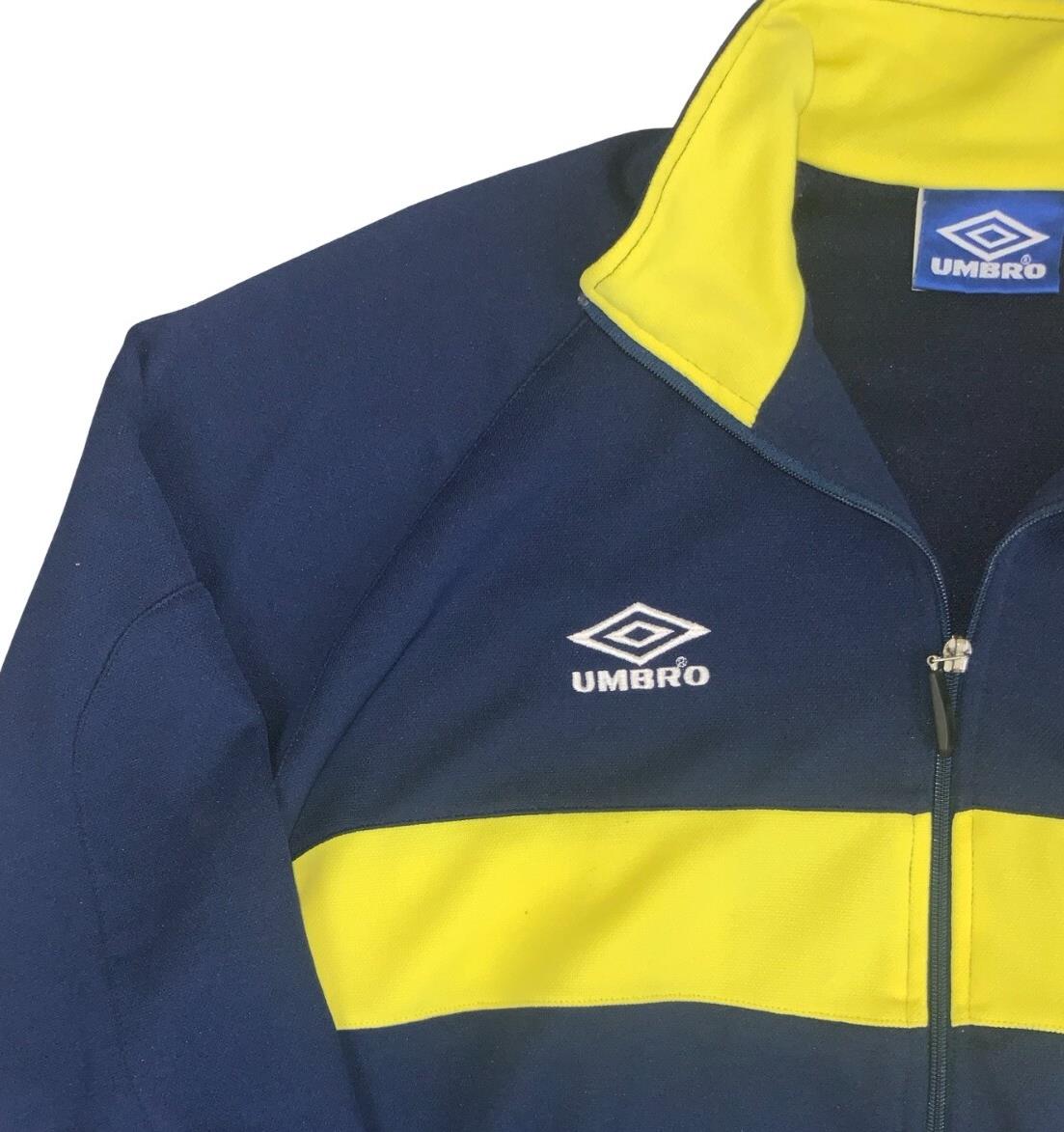 VTG 90S UMBRO RARE SCOTLAND FOOTBALL TRACK JACKET 2X-LARGE