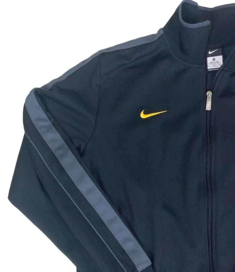 VTG NIKE FC BARCELONA BLACK TRAINING TRACK JACKET X-LARGE