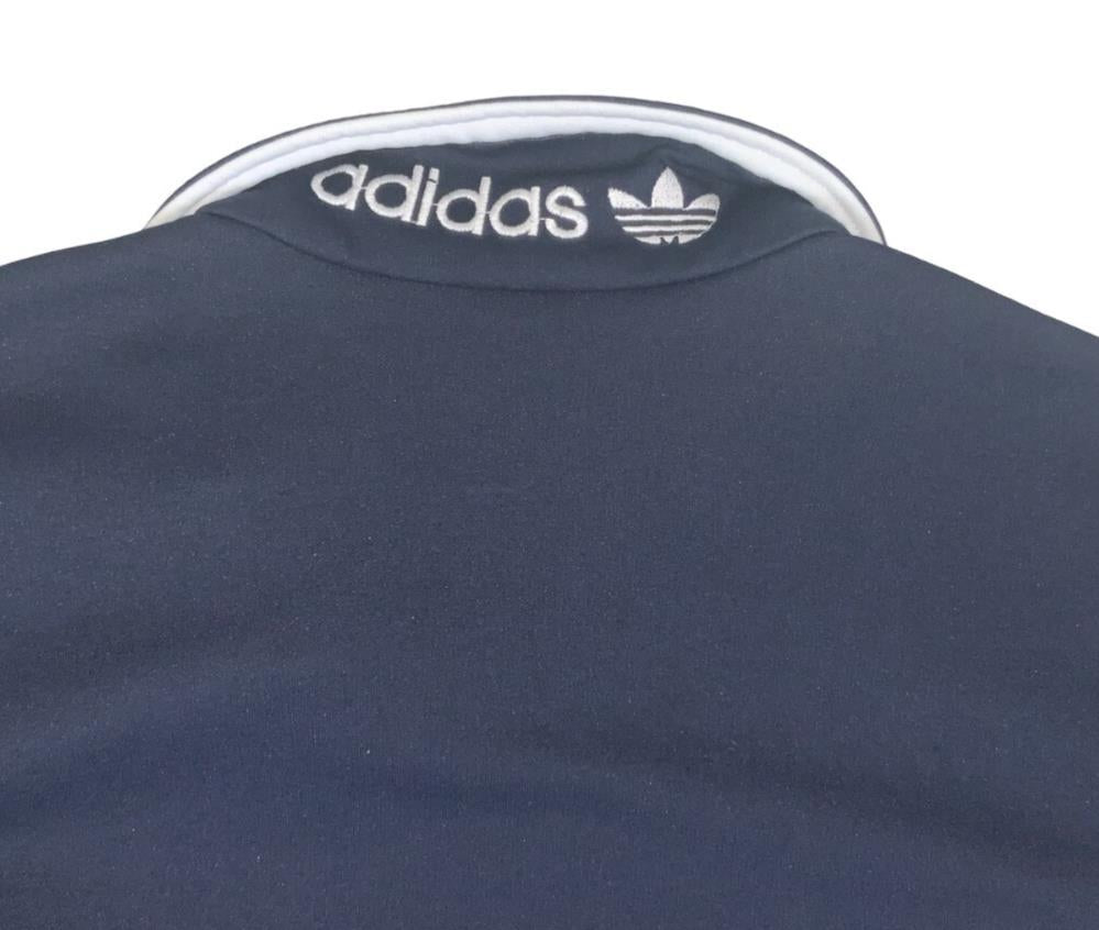 VTG 90S ADIDAS GERMANY DEUTSCHER FOOTBALL SOCCER TRACK JACKET LARGE