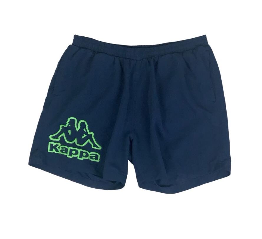 VTG 90S KAPPA BLUE BOARD SURF BEACH SPORT SHORTS MEDIUM