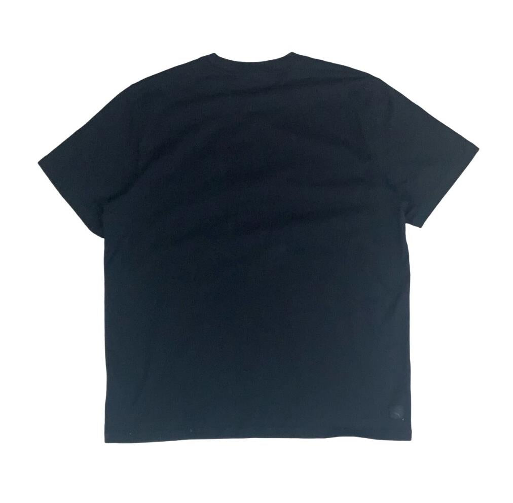 VTG PUMA X MAISON KITSUNÉ BLACK EMBROIDERED SPORTS TEE MEDIUM