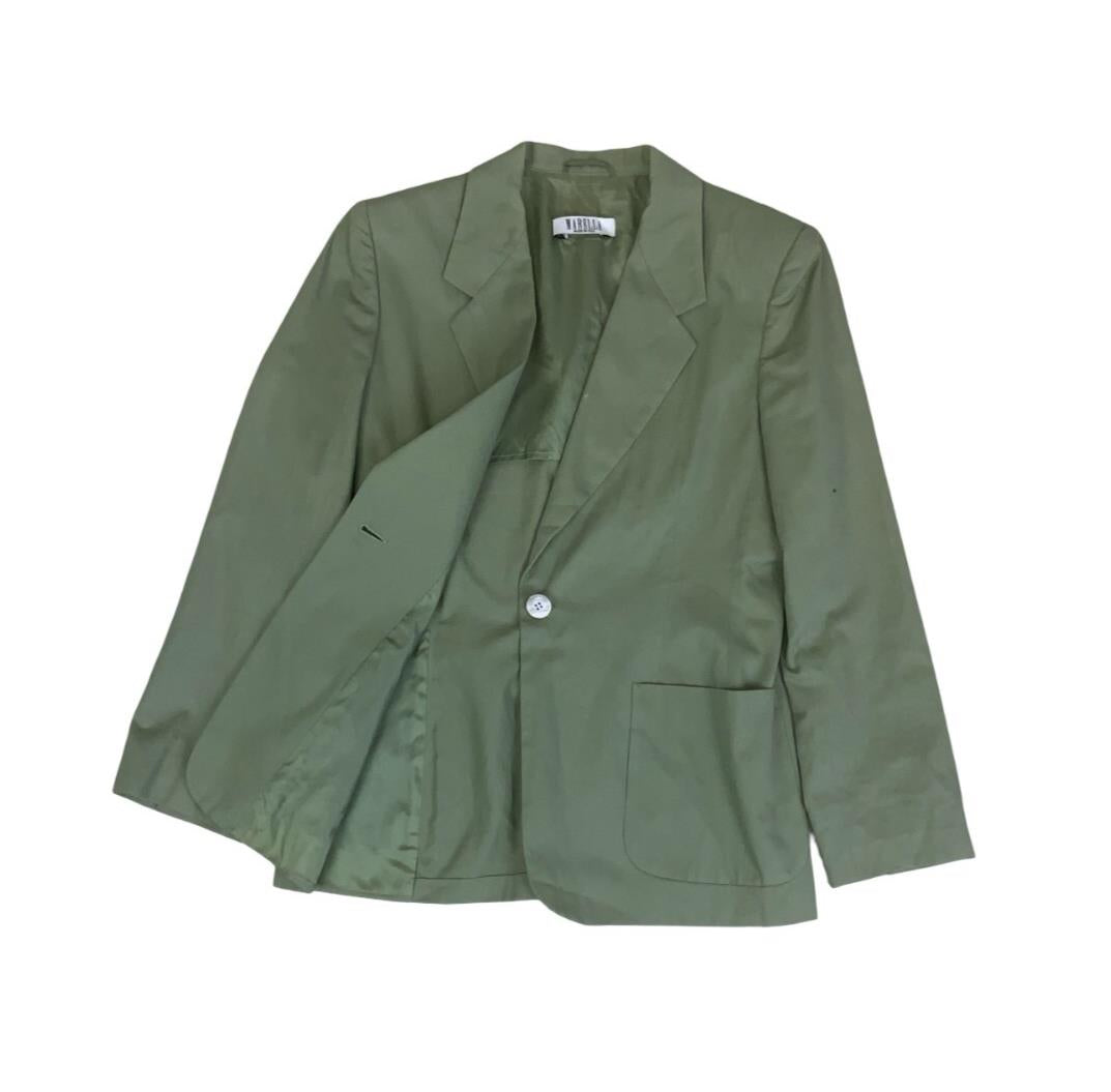 VTG 90S MARELLA LIGHT GREEN ITALIAN BLAZER JACKET UK 10