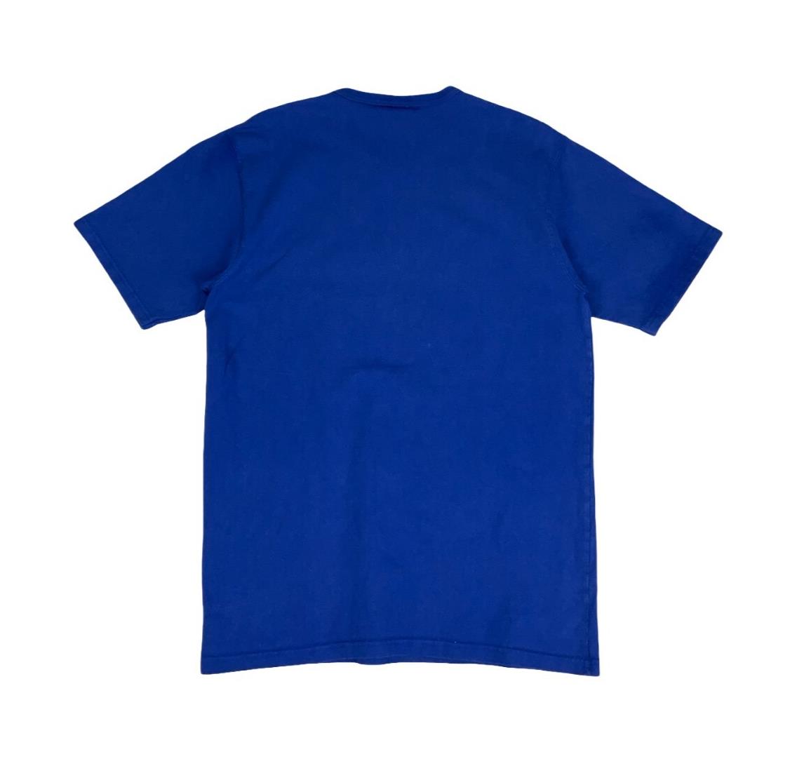 VTG 90S BLUE CHAMPION LOGO GRAPHIC TEE S M